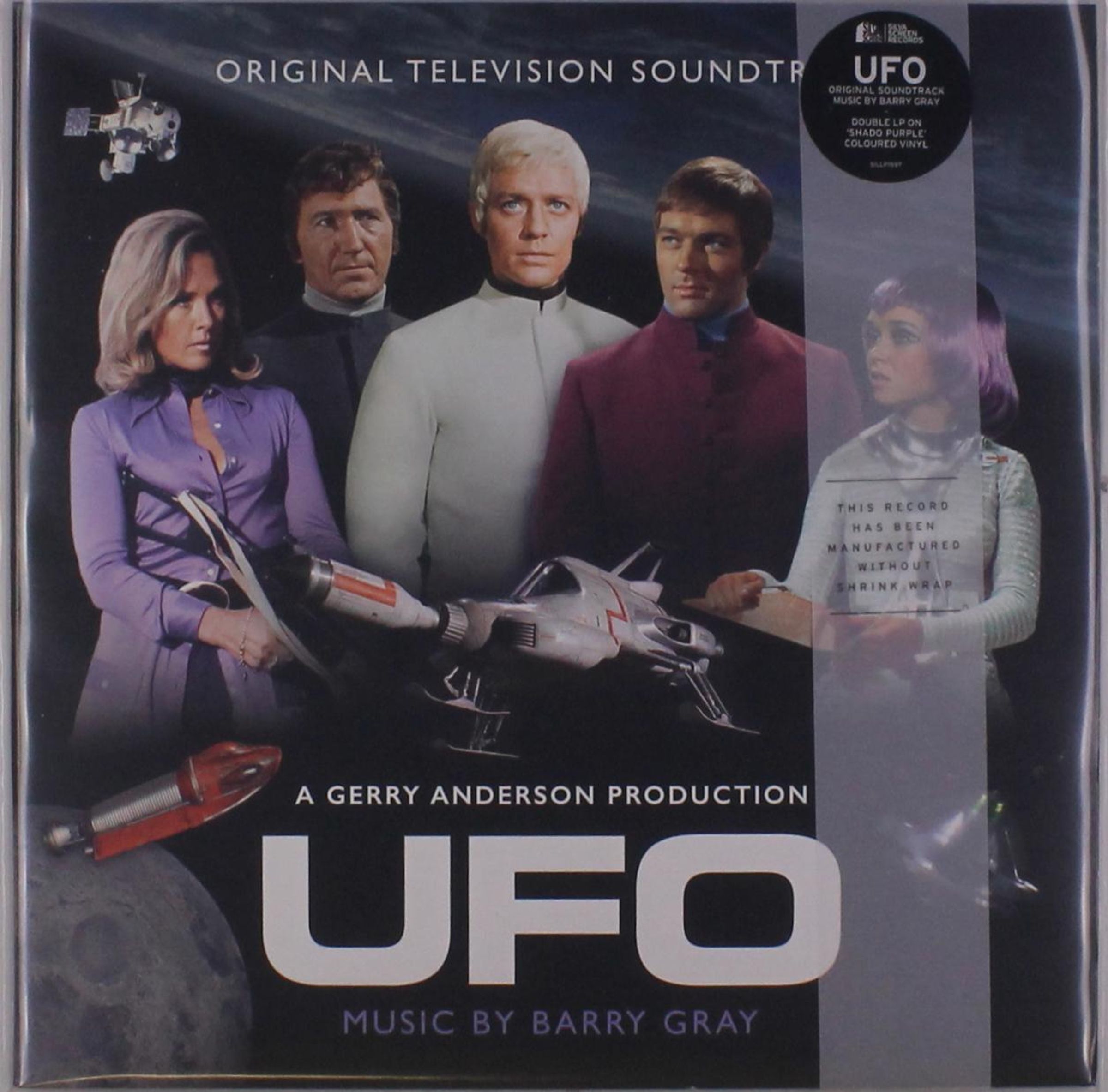 Barry Gray – Ufo (Original Television Soundtrack) (Purple Vinyl) — barcode 0738572159771