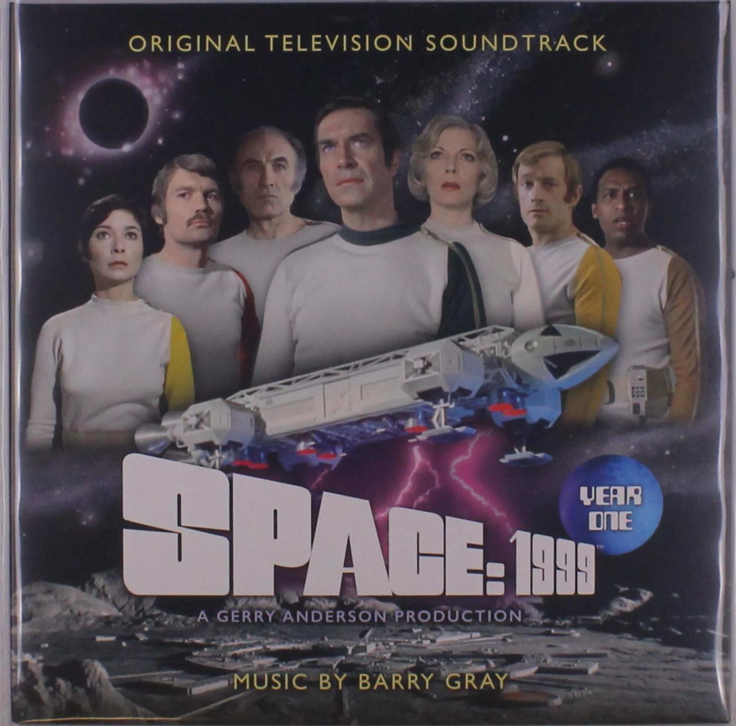 Barry Gray – Space: 1999 Year One (Original TV Soundtrack) (Lunar White Vinyl) — barcode 0738572164270