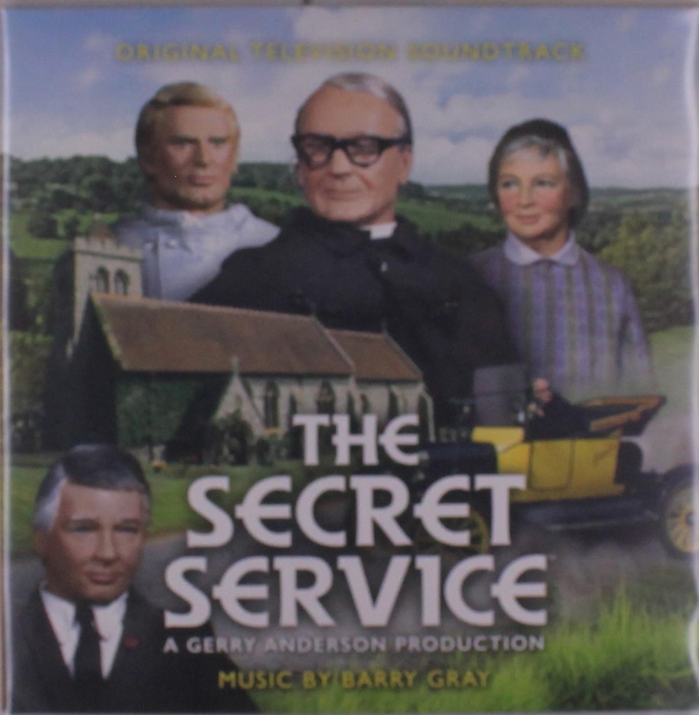 Barry Gray – Gerry Anderson's Secret Service (O.S.T.) (Translucent Neon Green Vinyl) — barcode 0738572168179