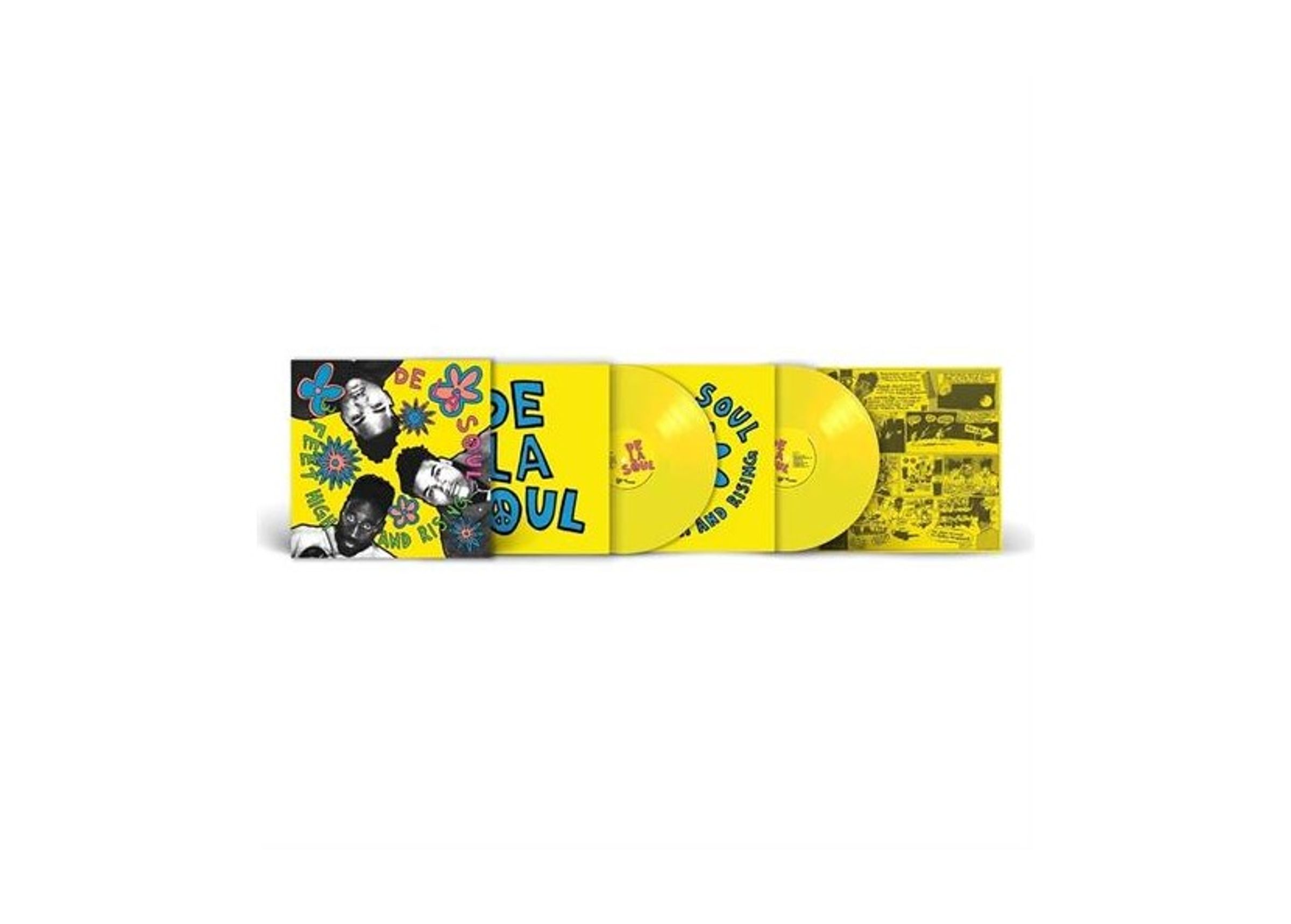 De La Soul – 3 Feet High And Rising (180g) (Yellow Vinyl) — barcode 0810098502580