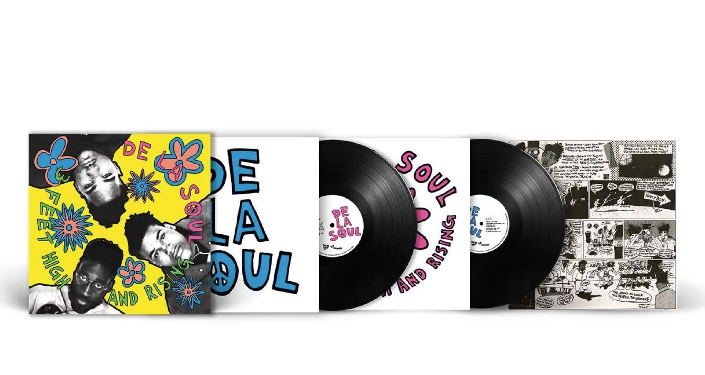 De La Soul – 3 Feet High And Rising (180g) — barcode 0810098502603