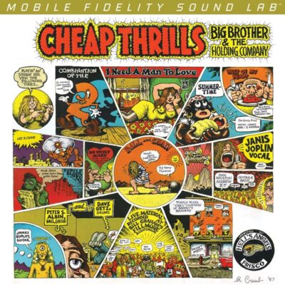 Big Brother & The Holding Company – Cheap Thrills (180g) (Limited Numbered Edition) (45 RPM) — barcode 0821797245319