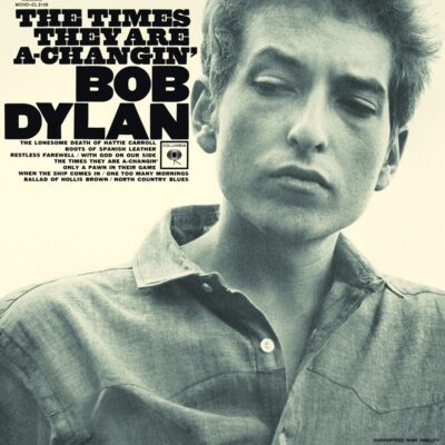 Bob Dylan – The Times They Are A Changin' (180g) — barcode 0889853443215