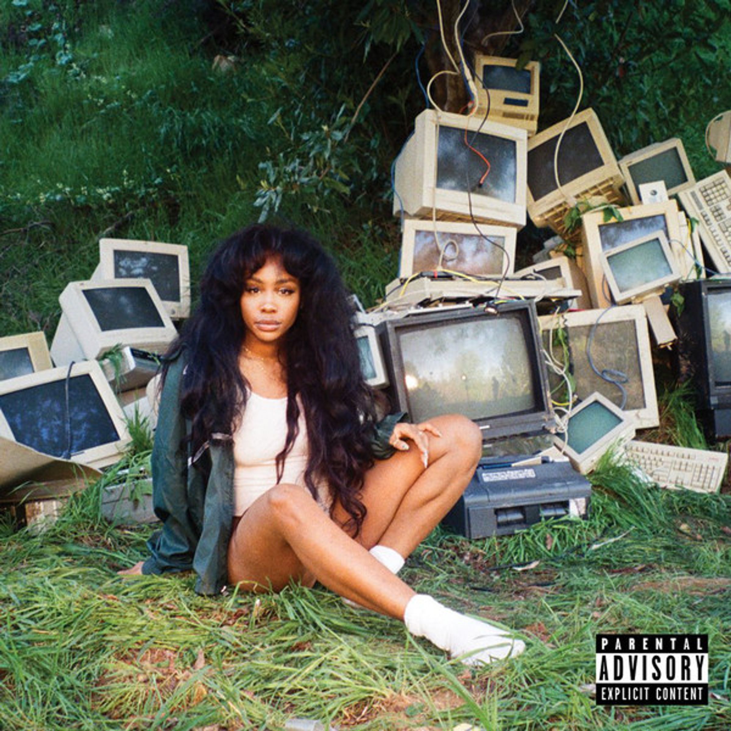 SZA – Ctrl (Translucent Green Vinyl) — barcode 0889854491918