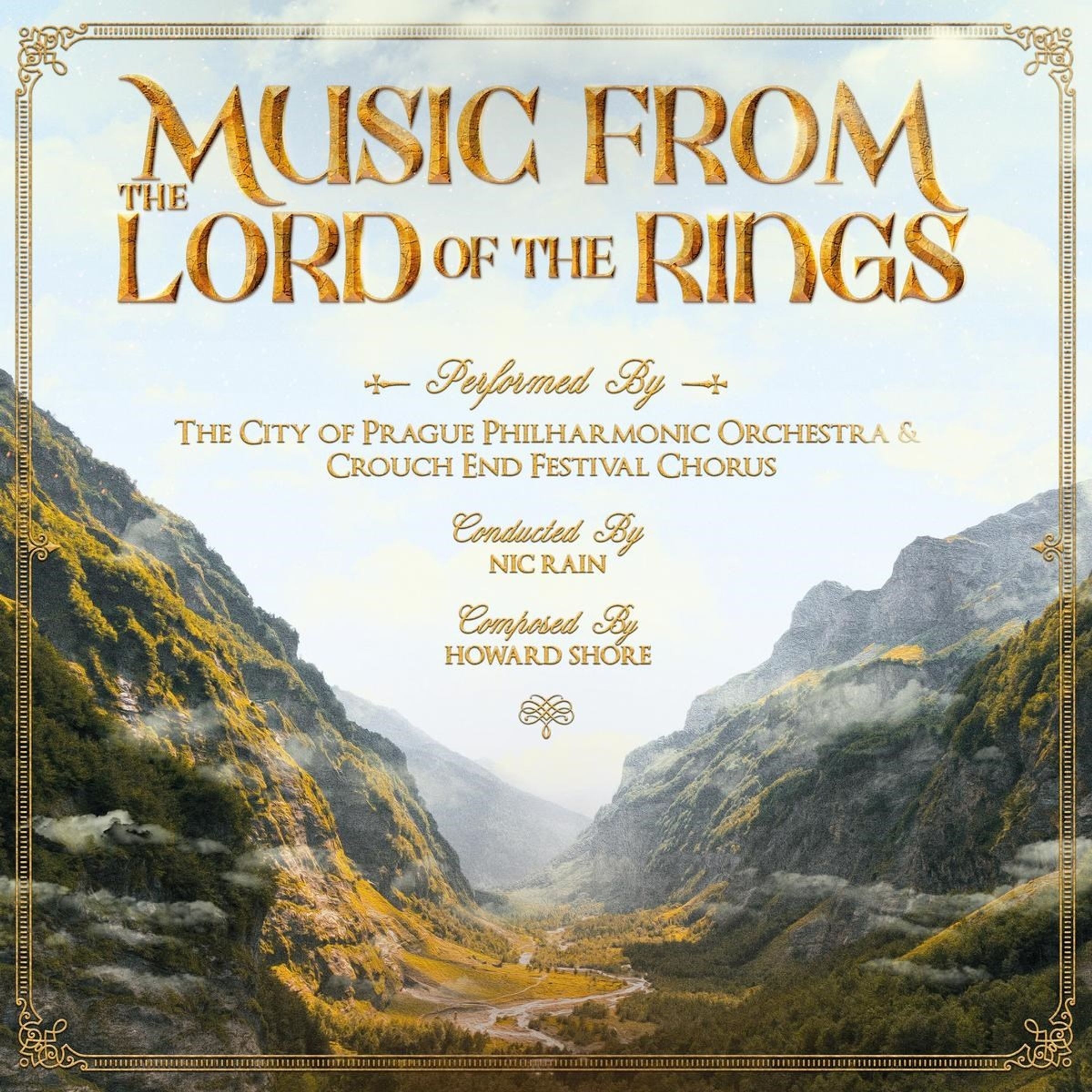 The City Of Prague Philharmonic Orchestra – Music From The Lords Of The Rings Trilogy (Transparent-Coke-Bottle-Green Vinyl) — barcode 3760300317532