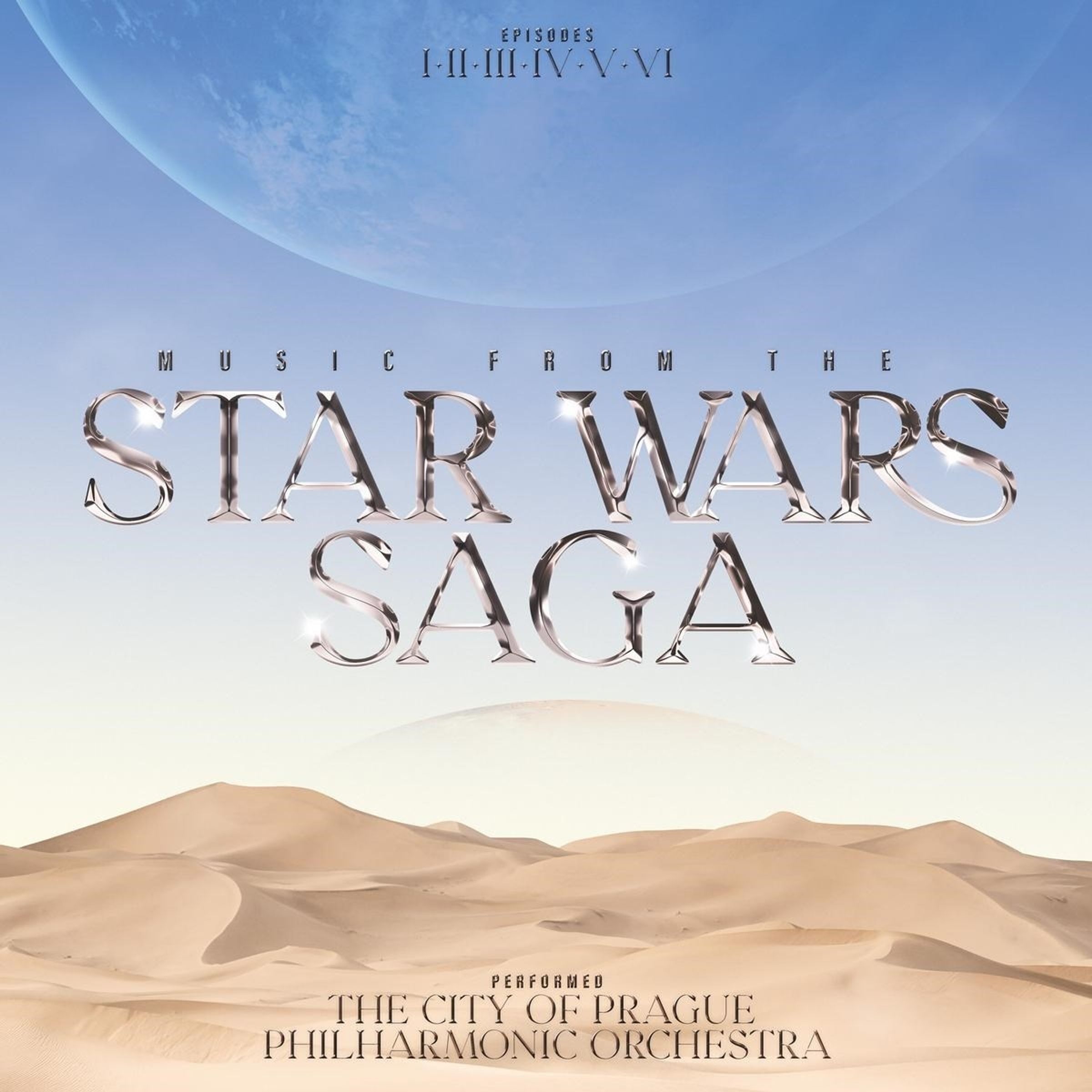The City Of Prague Philharmonic Orchestra – Music From The Star Wars Saga (Clear Vinyl) — barcode 3760300319536