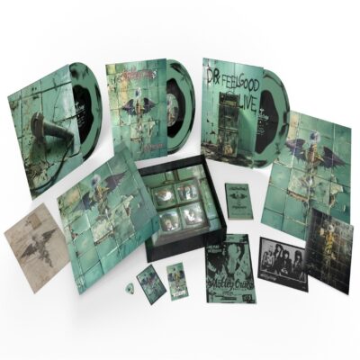Mötley Crüe – Dr. Feelgood (35th Anniversary) (Limited Deluxe Edition) (Green/Black Vinyl) — barcode 4099964047691