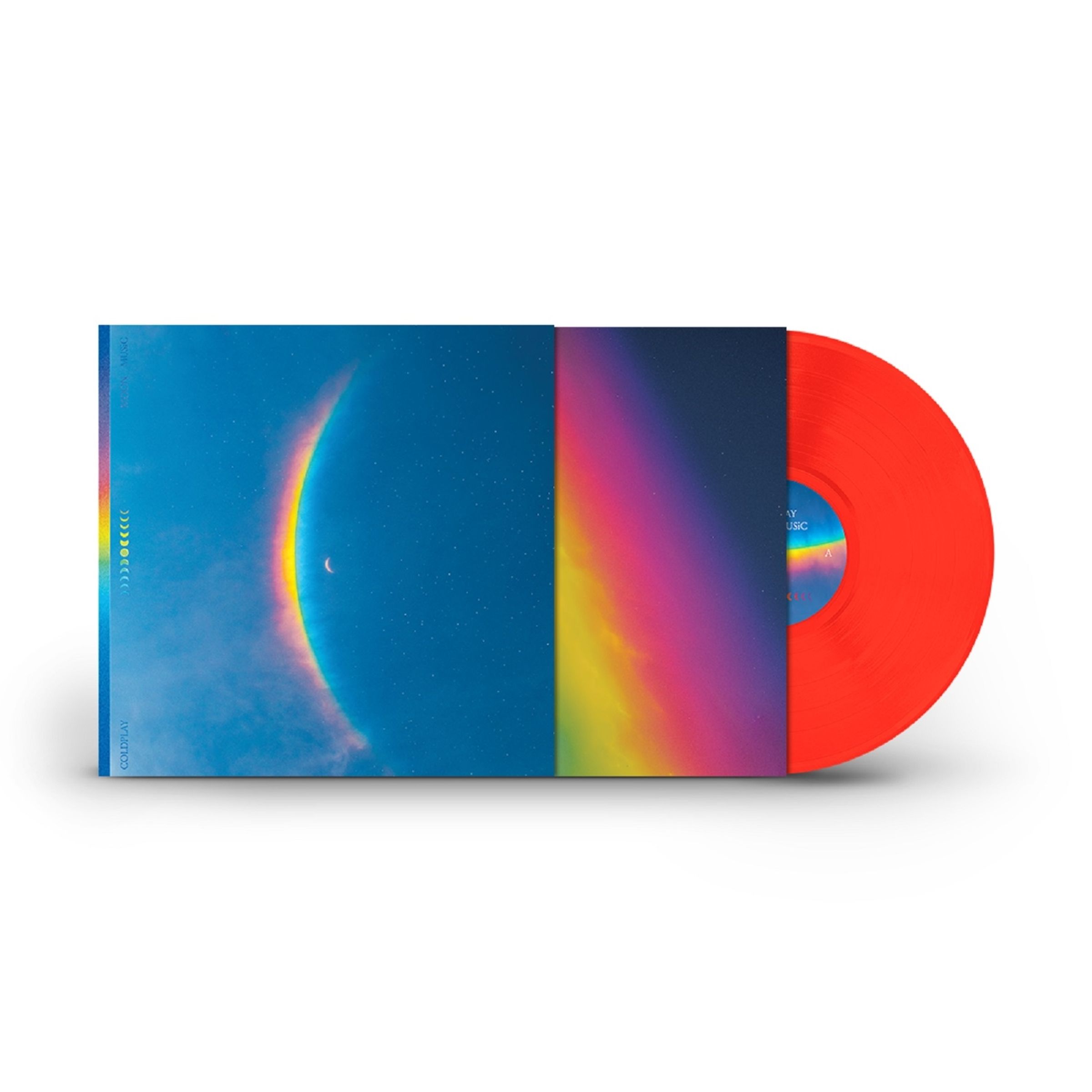 Coldplay – Moon Music (Limited Numbered Indie Exclusive Edition) (Red Vinyl) — barcode 5021732278920