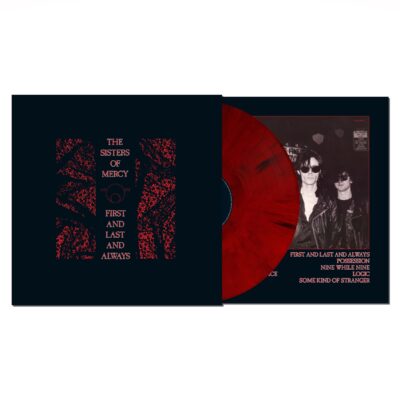 The Sisters Of Mercy – First And Last And Always (40th Anniversary) (Black & Red Marbled Vinyl) — barcode 5021732634481