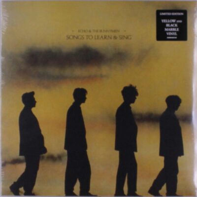 Echo & The Bunnymen – Songs To Learn & Sing (Limited Edition) (Yellow & Black Marble Vinyl) — barcode 5026854923192