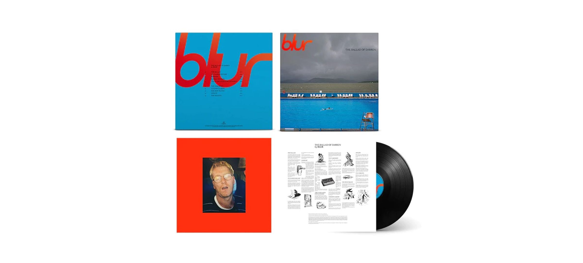 Blur – The Ballad Of Darren (180g) (Black Vinyl) — barcode 5054197660160
