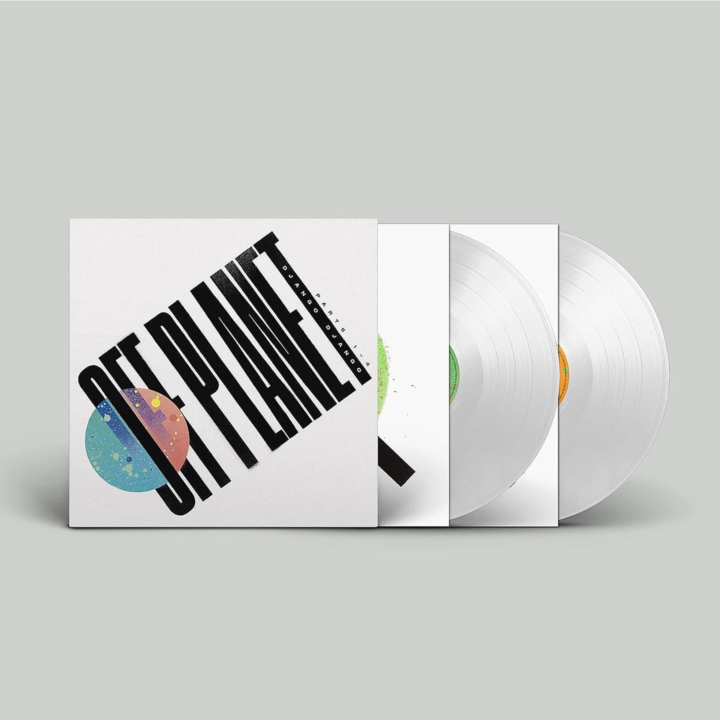 Django Django – Off Planet (Limited Edition) (White Vinyl) — barcode 5056556117650
