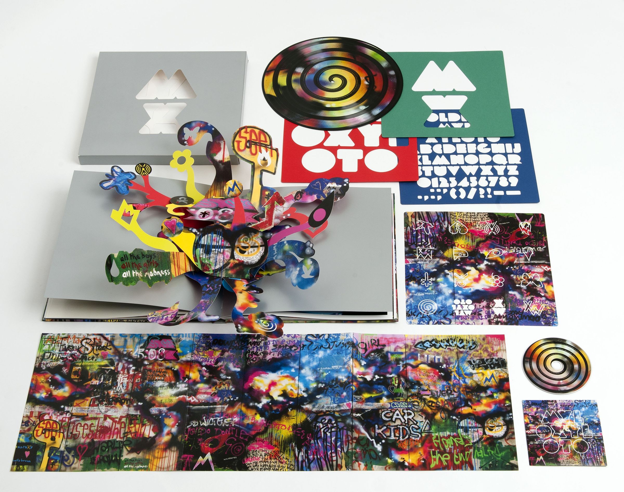 Coldplay – Mylo Xyloto: Special Pop-Up Book-Edition (180g) (LP + CD + Goodies) — barcode 5099972972625