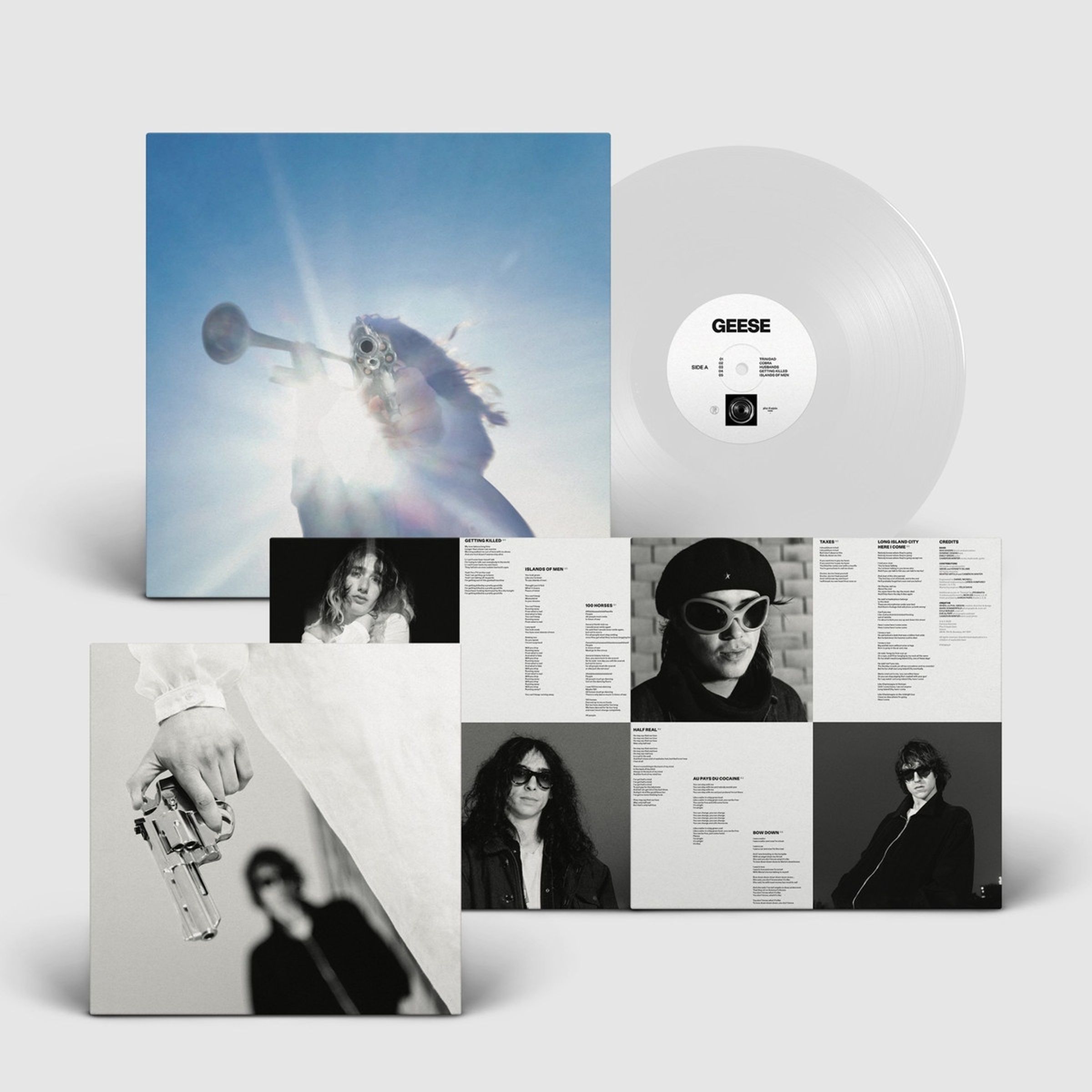 Geese – Getting Killed (Clear Vinyl) — barcode 5400863188023