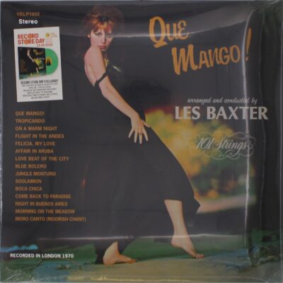 Les Baxter – Que Mango (remastered) (180g) (Limited Edition) (Green Vinyl) +3 Bonus Tracks — barcode 7141095208216
