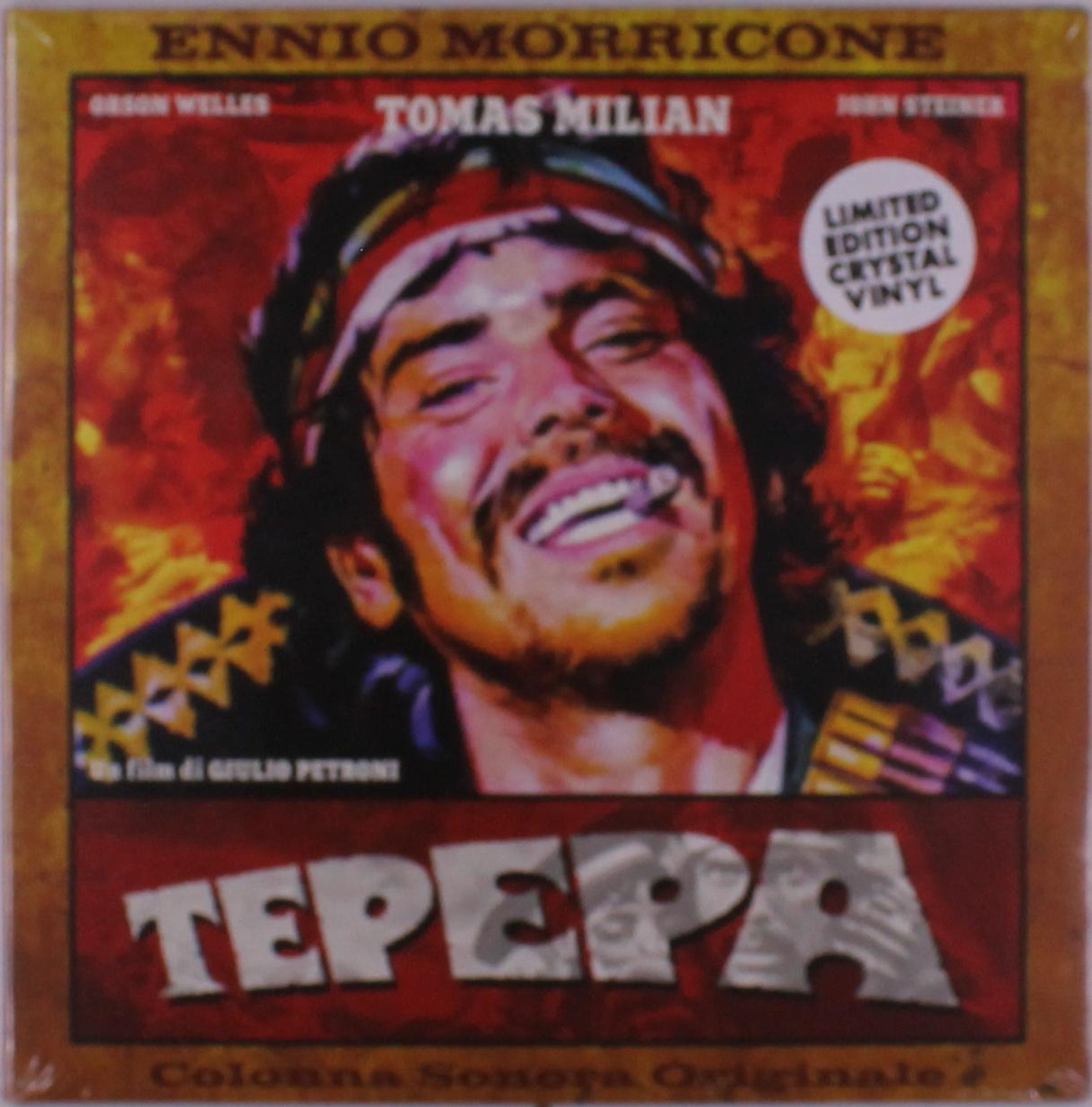 Ennio Morricone – Tepepa (Limited Edition) (Crystal Vinyl) — barcode 8016158018455