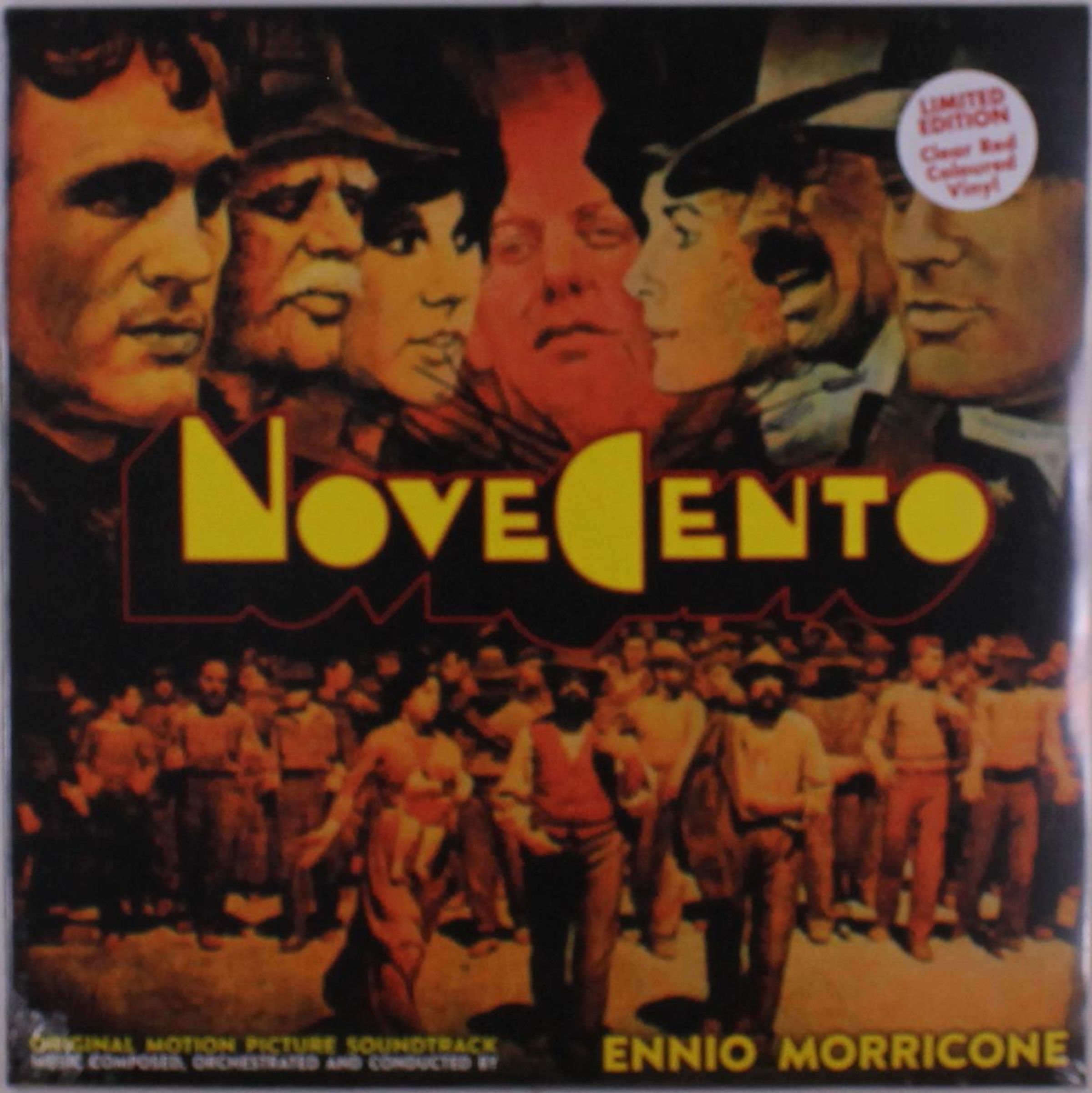 Ennio Morricone – Novecento (Limited Edition) (Clear Red Vinyl) — barcode 8016158024241