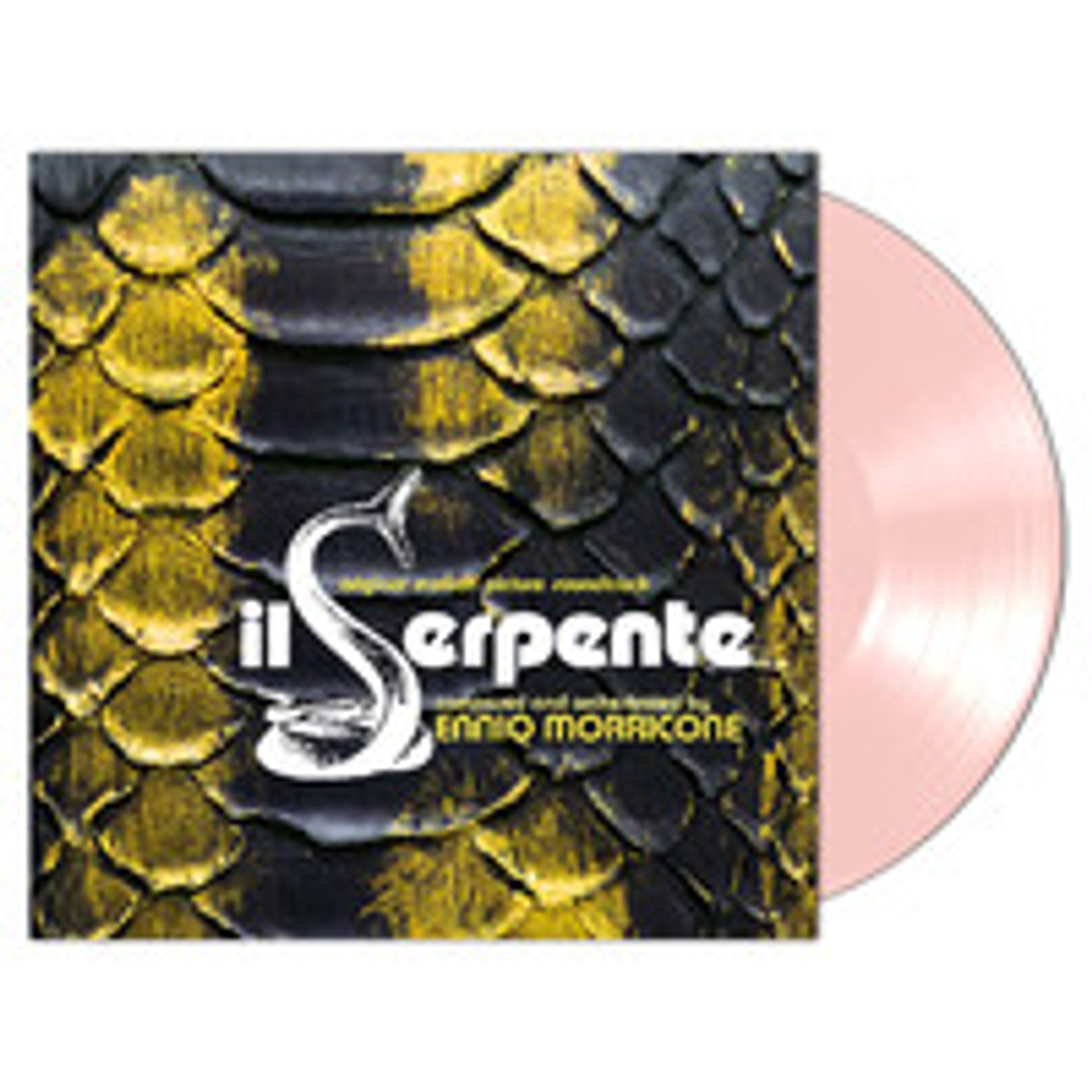 Ennio Morricone – Il Serpente (Limited Edition) (Clear Pink Vinyl) — barcode 8016158024951