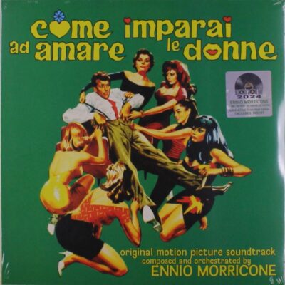 Ennio Morricone – Come Imparai Ad Amare Le Donne (RSD 2024) (Limited Edition) (Clear Green Vinyl) — barcode 8016158025347