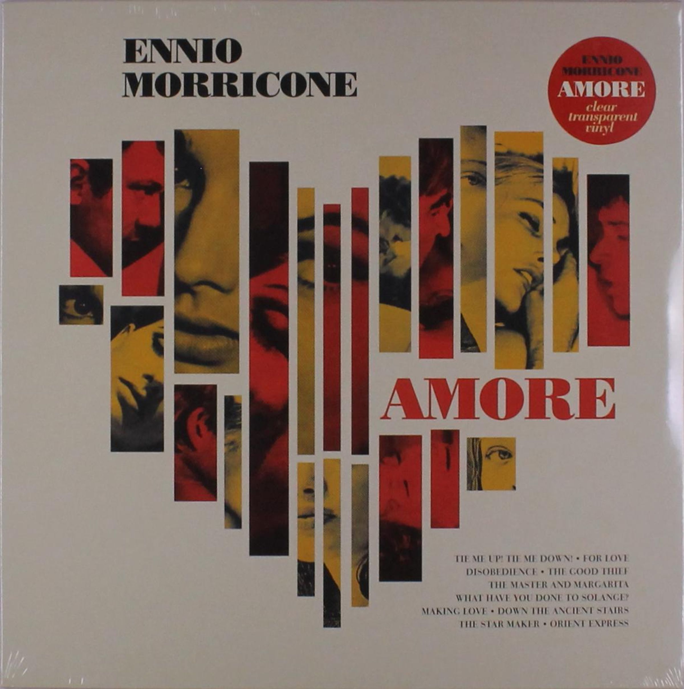 Ennio Morricone – Amore (Clear Vinyl) — barcode 8016158025941