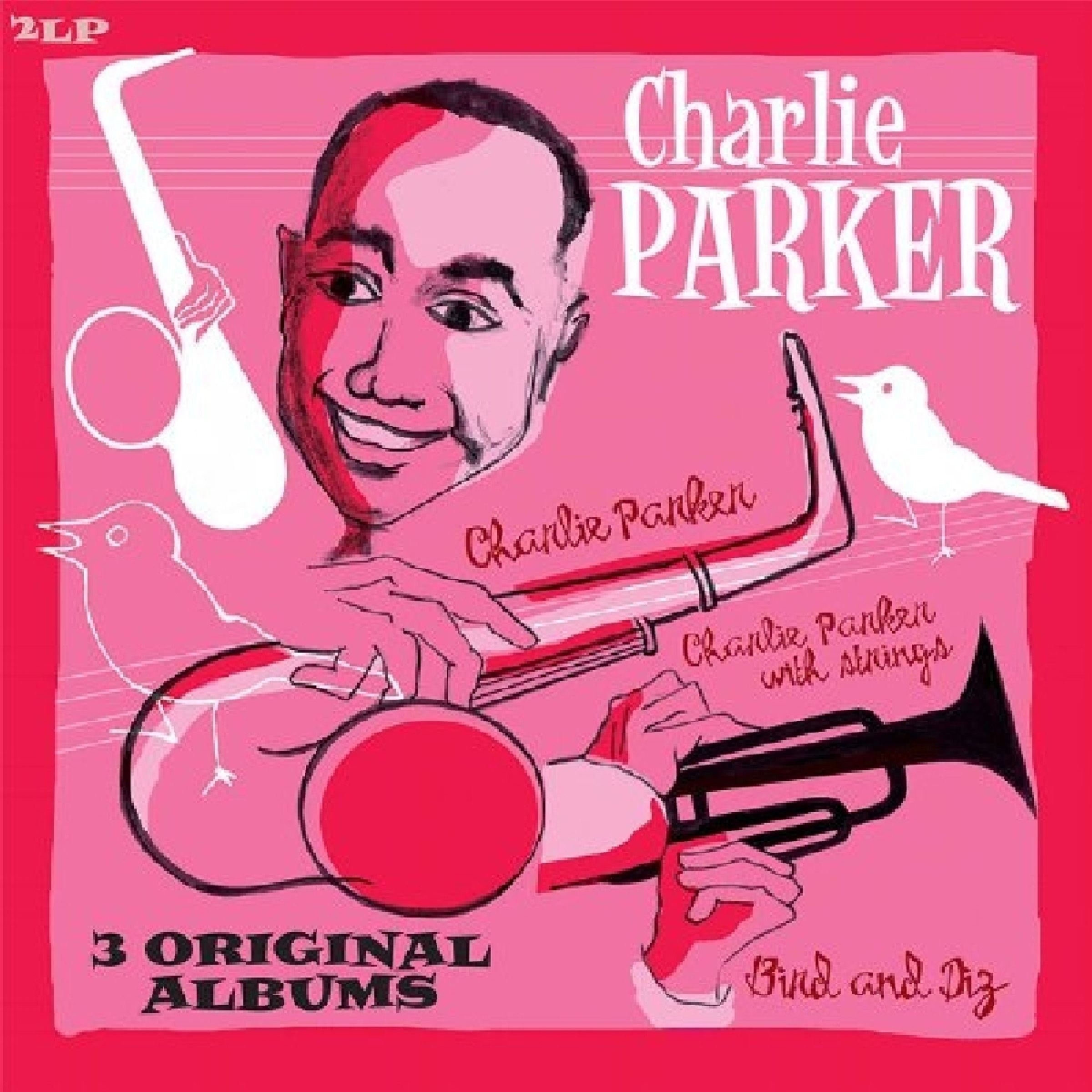 Charlie Parker – 3 Original Albums (Bird And Diz / Charlie Parker / Parker With Strings) (remastered) — barcode 8712177062164