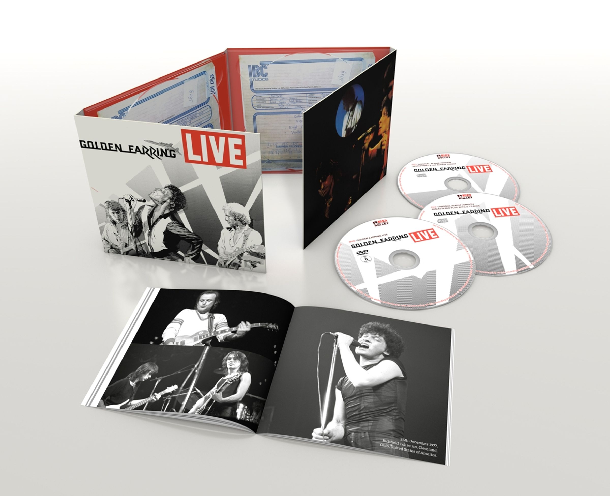 Golden Earring (The Golden Earrings) – Live & Live In Zwolle (Expanded Edition) — barcode 8712944663600