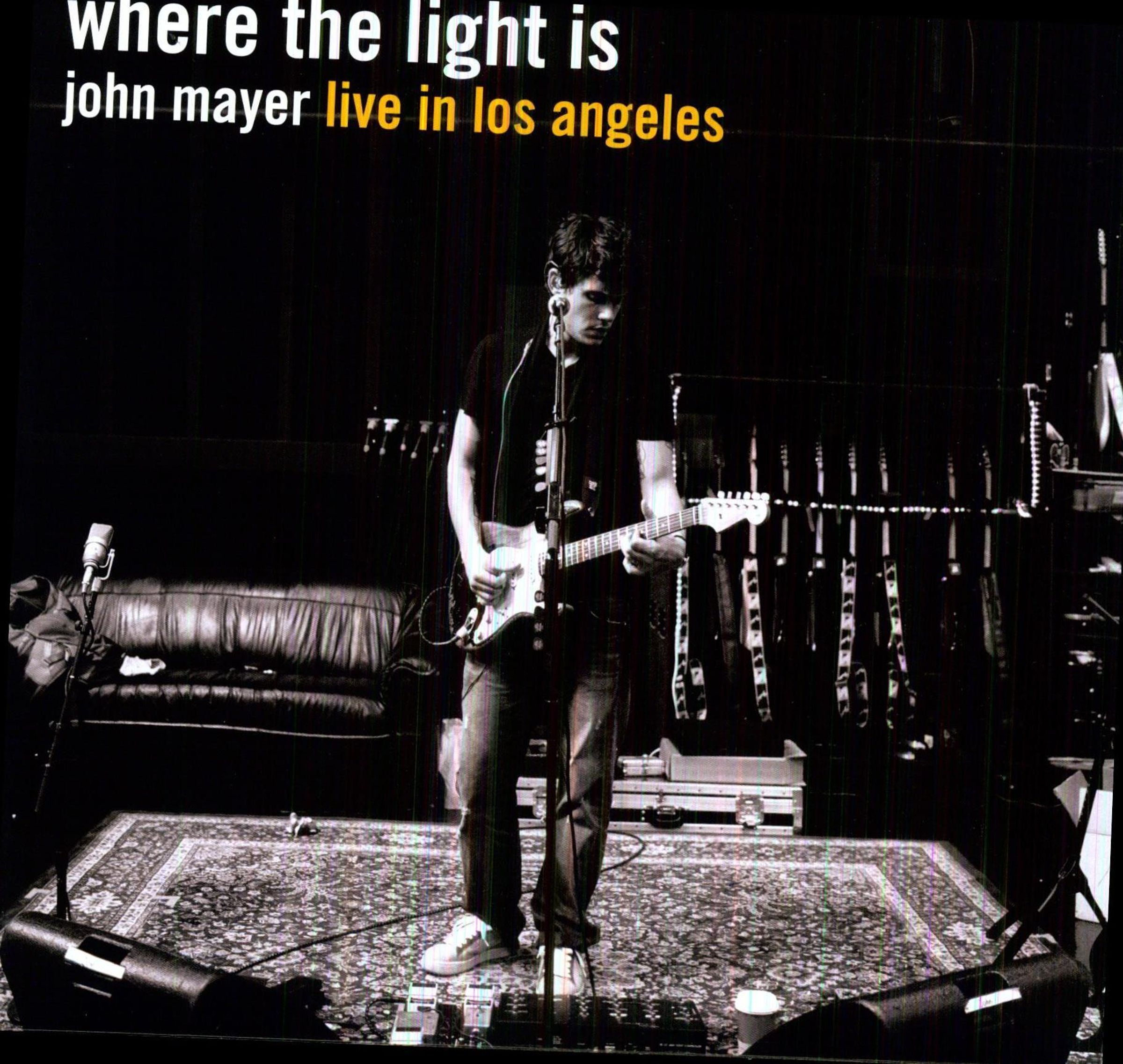 John Mayer – Where The Light Is - Live In Los Angeles (180g) — barcode 8713748982959