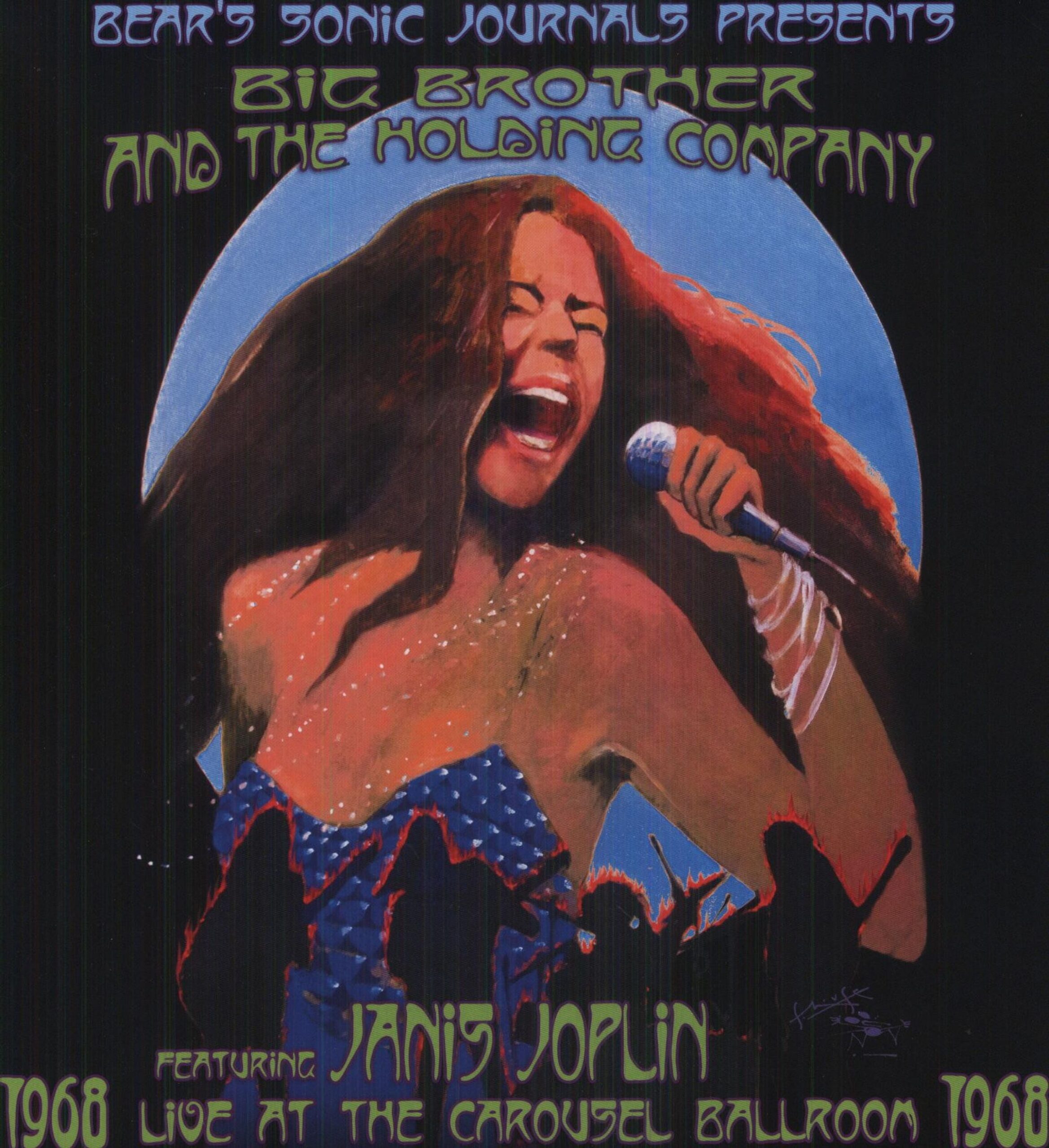 Big Brother & The Holding Company – Live At The Carousel Ballroom 1968 (remastered) (180g) — barcode 8718469530731