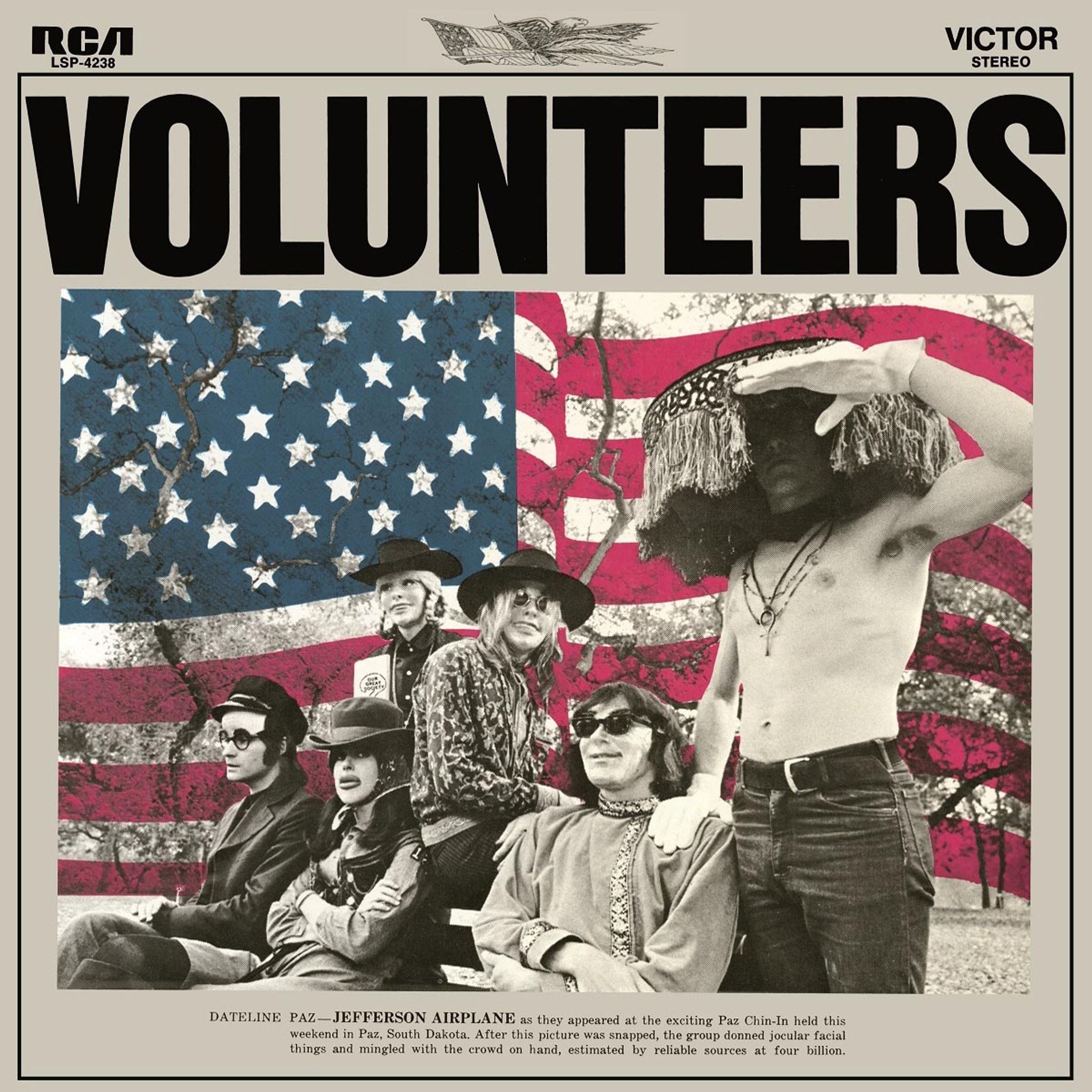 Jefferson Airplane – Volunteers (remastered) (180g) — barcode 8718469531455