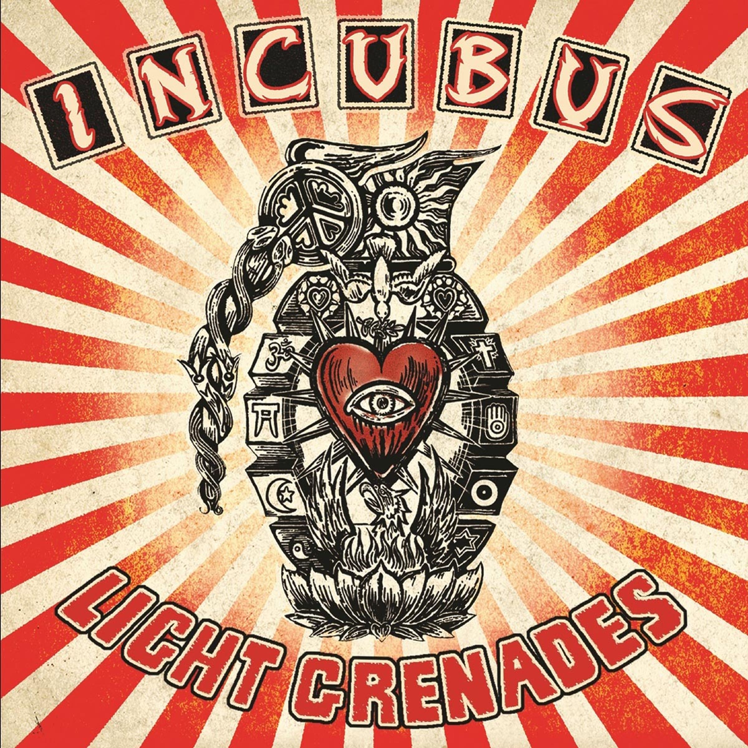 Incubus – Light Grenades (180g) — barcode 8718469532155