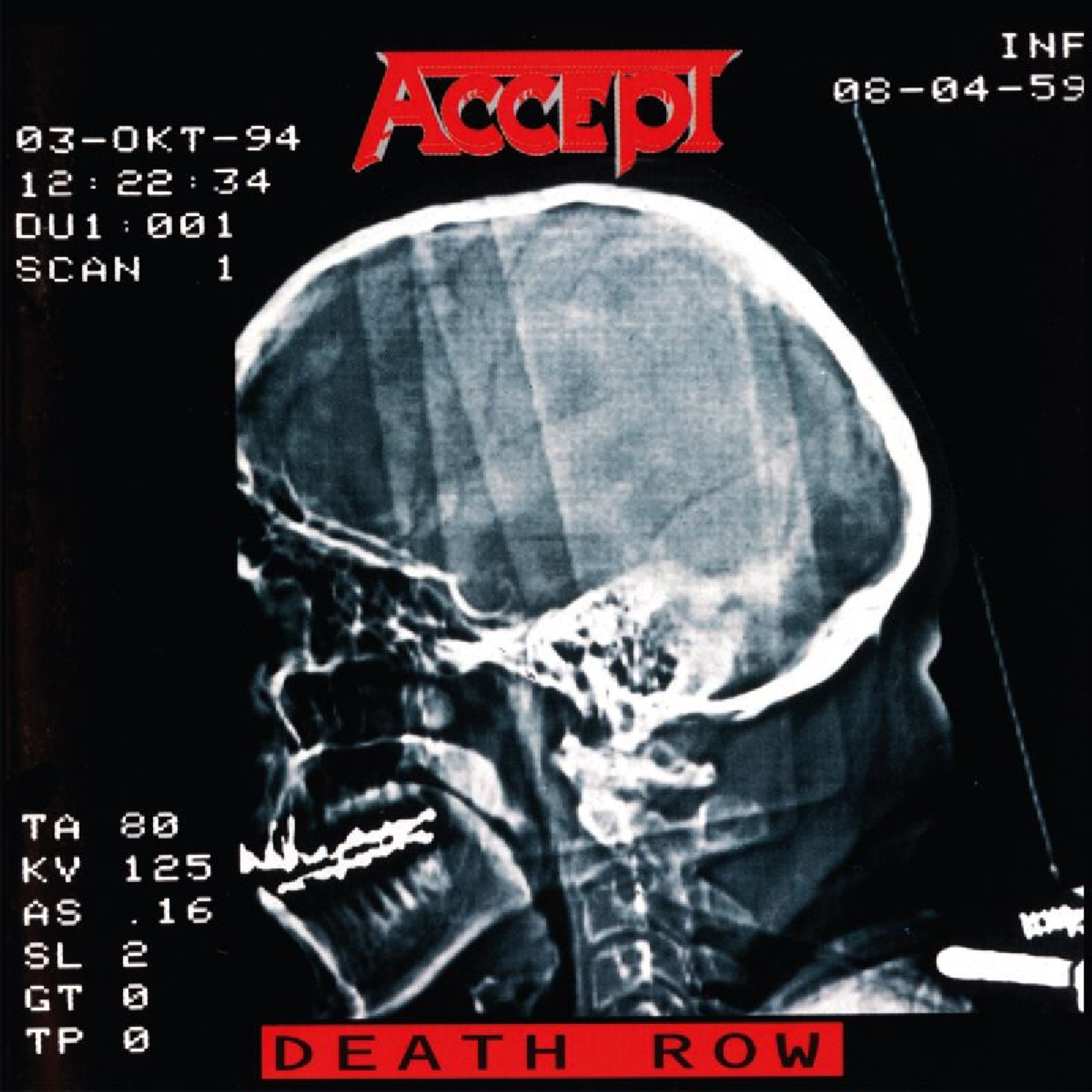 Accept – Death Row — barcode 8718627220252
