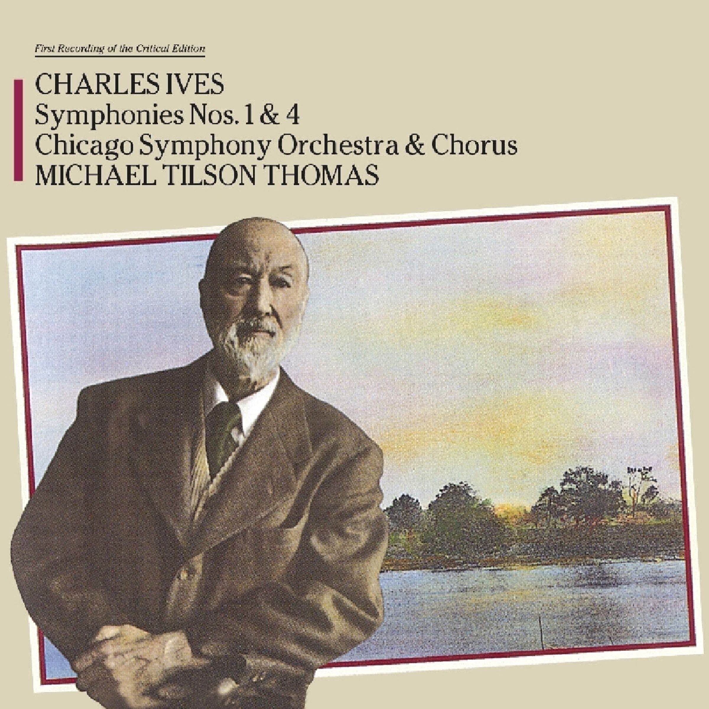 Charles Ives – Symphonien Nr.1 & 4 — barcode 8718627226674