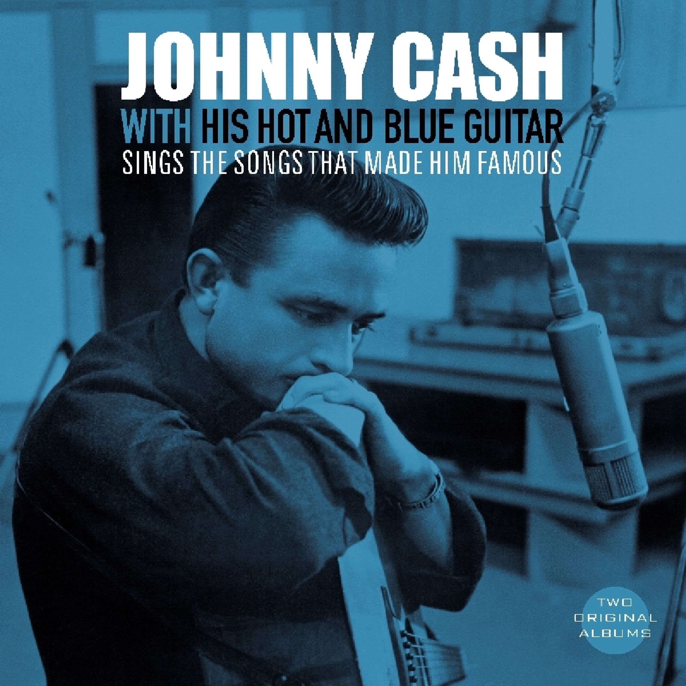 Johnny Cash – With His Hot And Blue Guitar Sings The Songs That Made Him Famous — barcode 8719039003389
