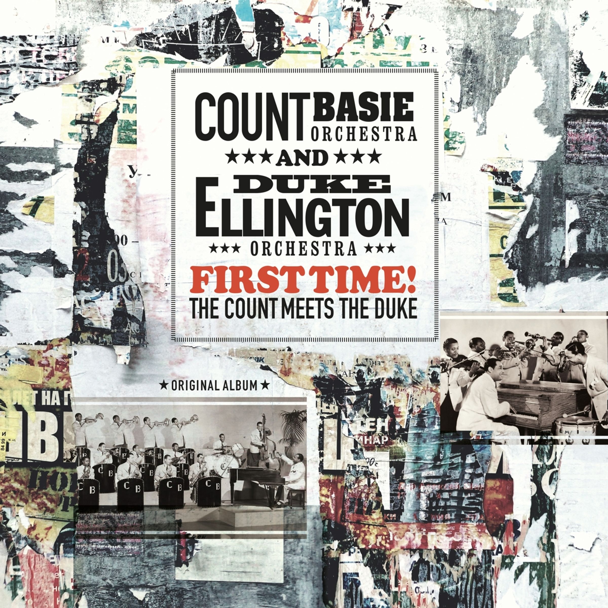 Duke Ellington & Count Basie – First Time! The Count Meets The Duke (Limited Edition) (Colored Vinyl) — barcode 8719039006656