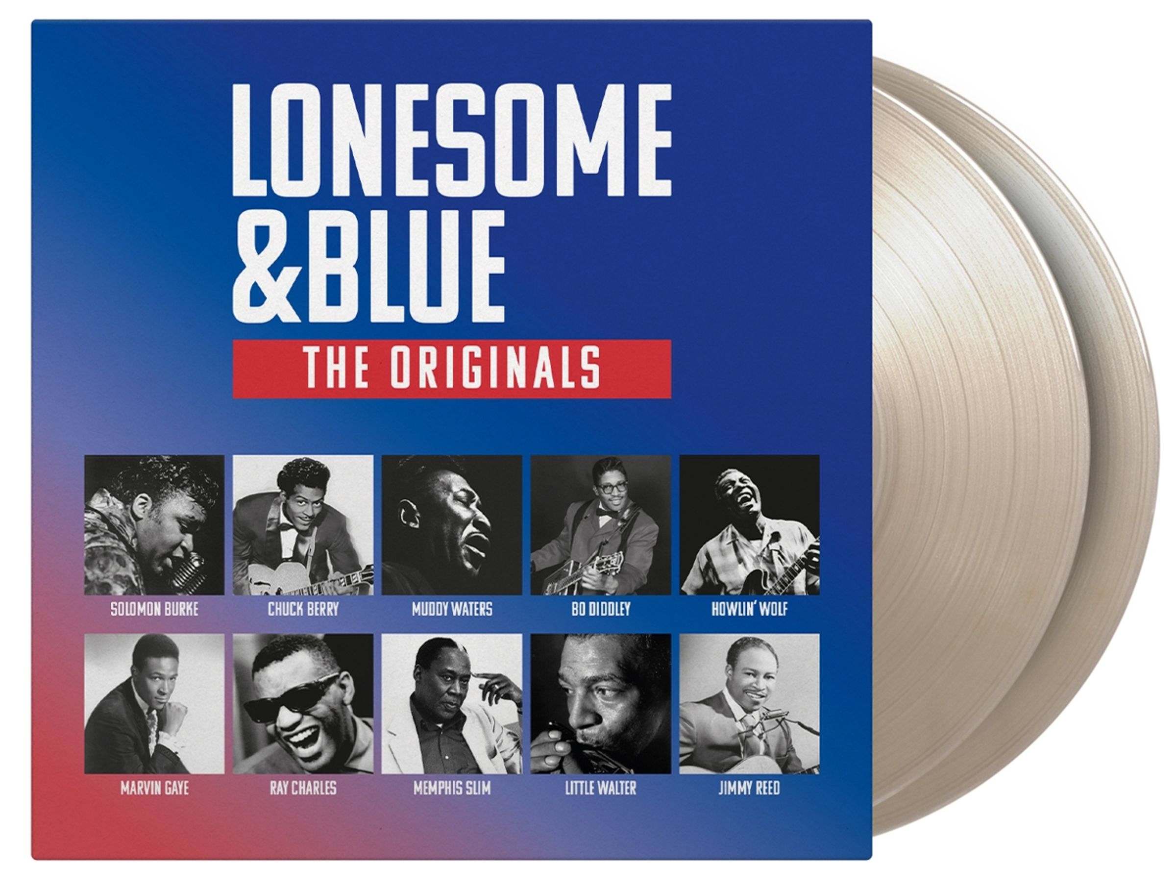 – Lonesome & Blue - The Originals (remastered) (180g) (Limited Deluxe Edition) (Crystal Clear Vinyl) — barcode 8719039006847