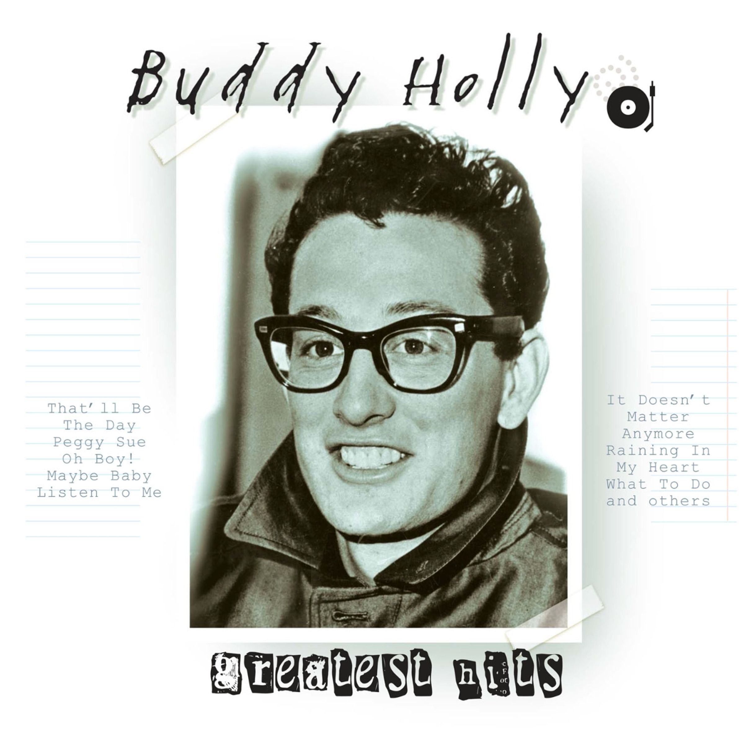 Buddy Holly – Greatest Hits (remastered) (180g) (Limited Edition) (Colored Vinyl) — barcode 8719039007004