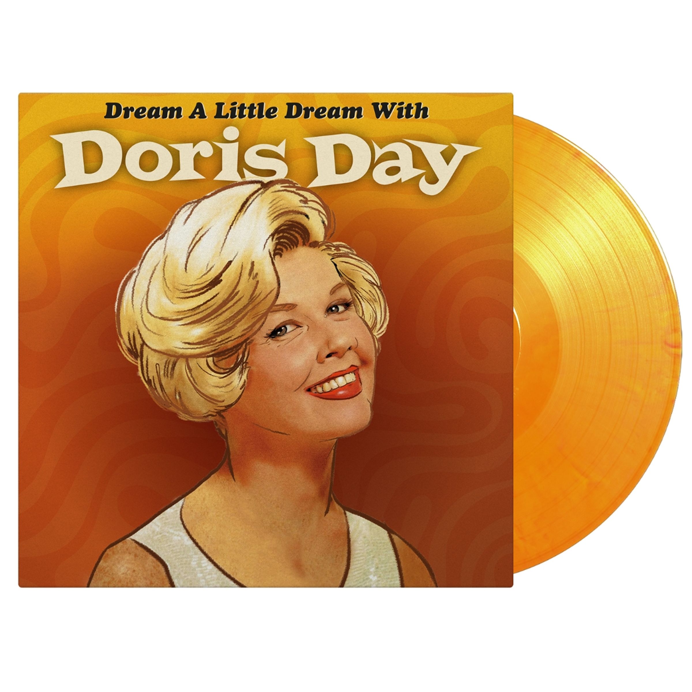 Doris Day – Dream A Little Dream With Doris Day (Limited Edition) (180g) (Orange Vinyl) — barcode 8719039007295