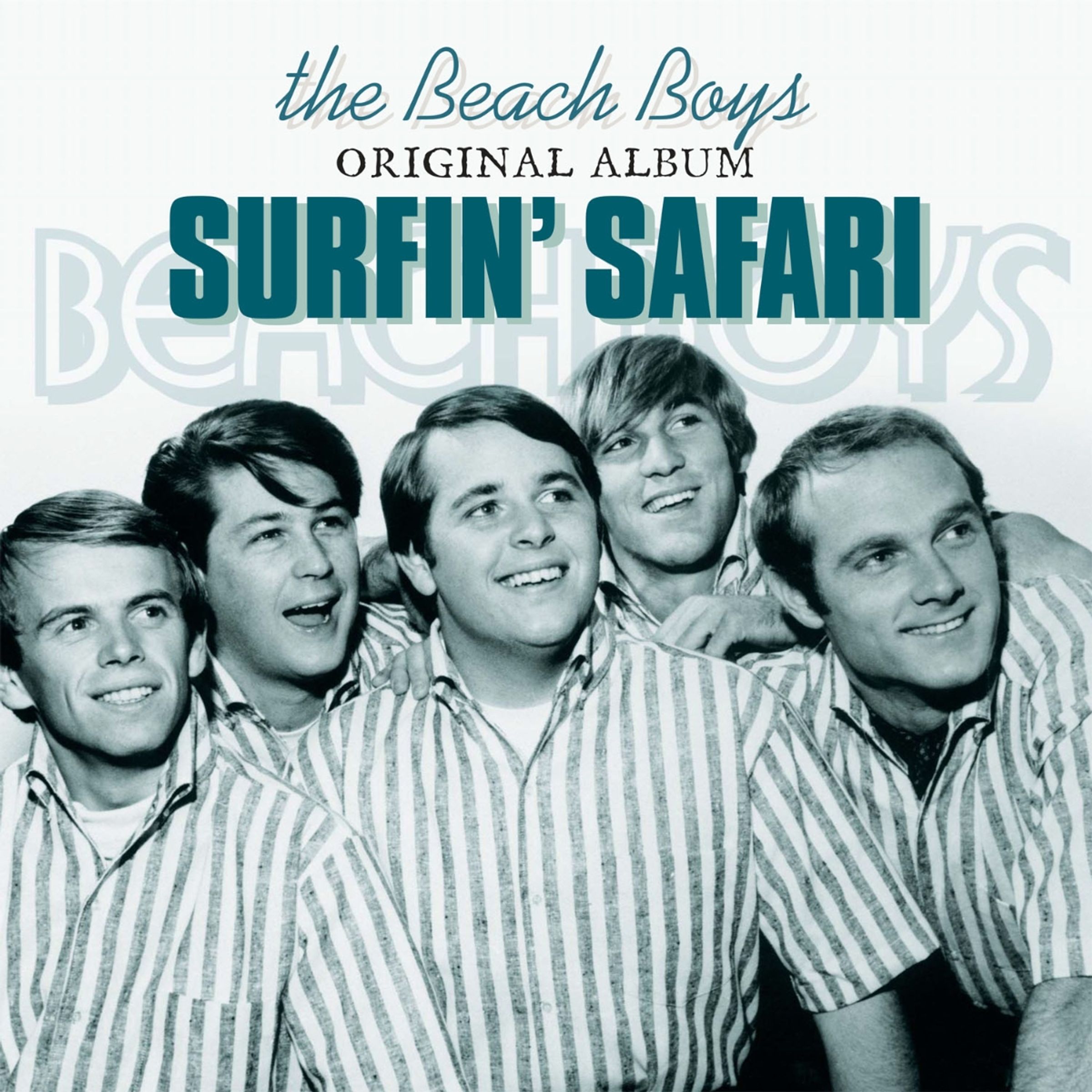 The Beach Boys – Surfin' Safari (180g) Limited Edition) (Transparent Blue Marbled Vinyl) — barcode 8719039007349
