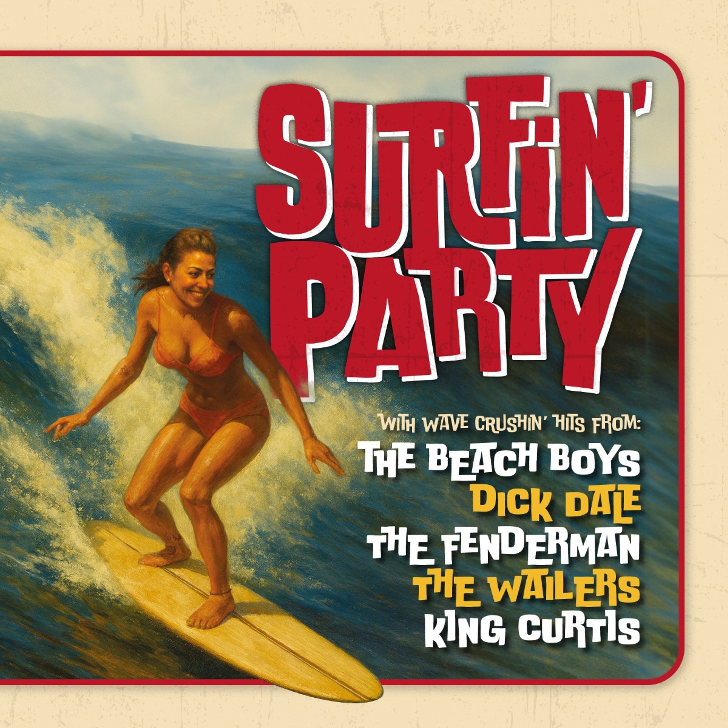 – Surfin' Party (180g) (Limited Edition) (Colored Vinyl) — barcode 8719039007752