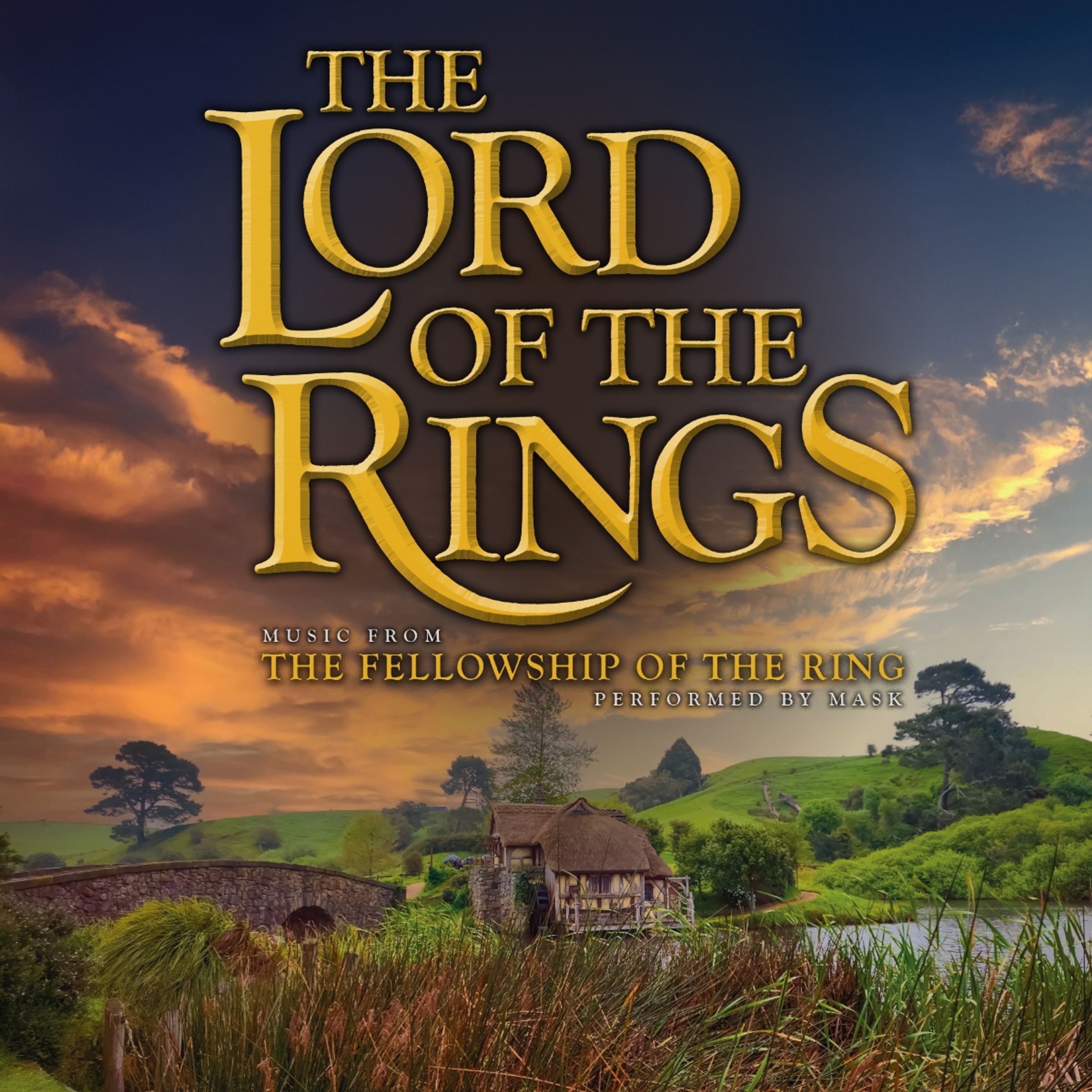 Mask – The Lord Of The Rings - The Fellowship Of The Ring (180g) (Limited Edition) (Colored Vinyl) — barcode 8719039007974
