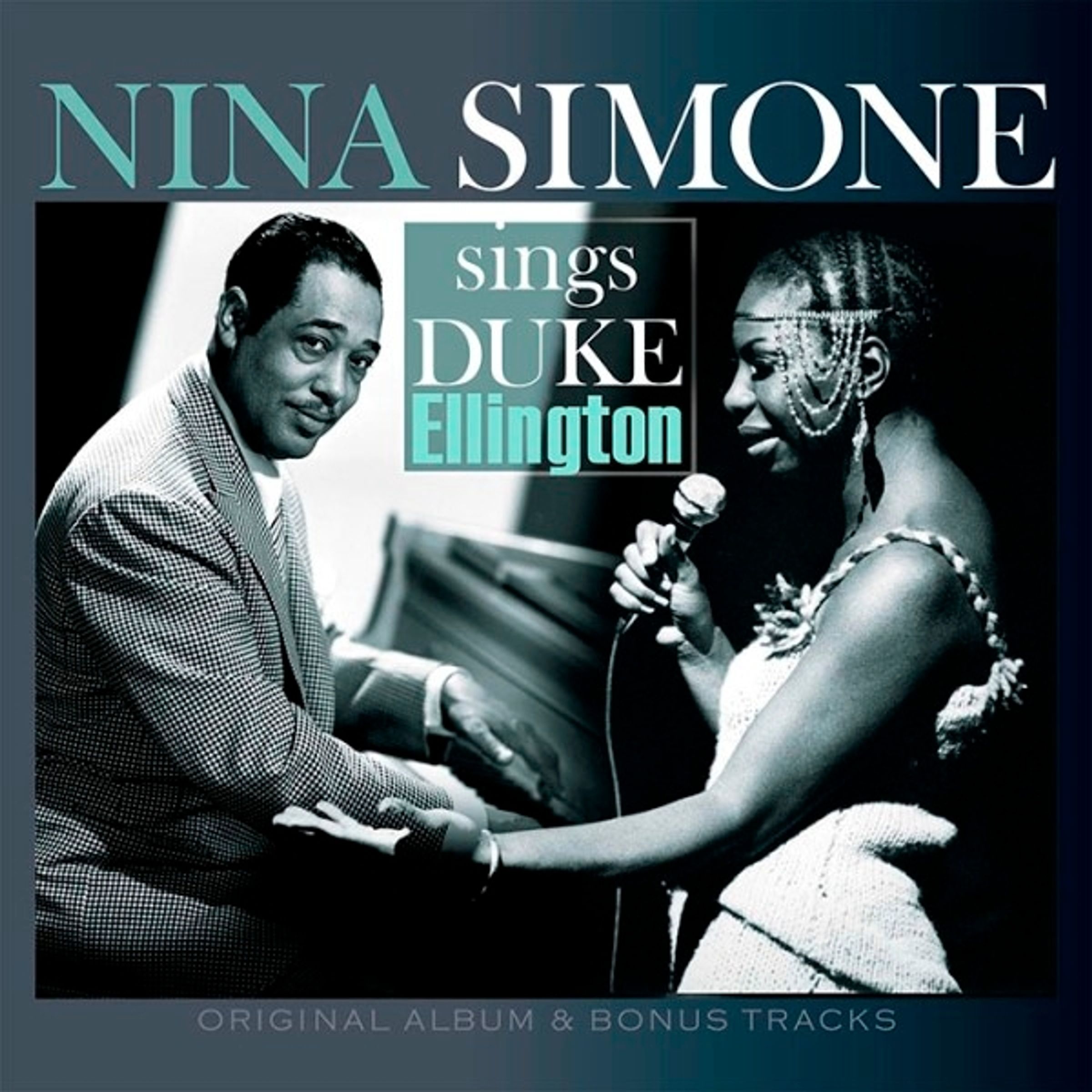 Nina Simone – Sings Duke Ellington (190g) (Limited Edition) (White/Yellow Marbled Vinyl) — barcode 8719039008179