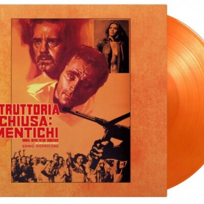 Ennio Morricone – L'Istruttoria E'Chiusa: Dimentichi (O.S.T.) (180g) (Limited Numbered Edition) (Orange Marbled Vinyl) — barcode 8719262013049