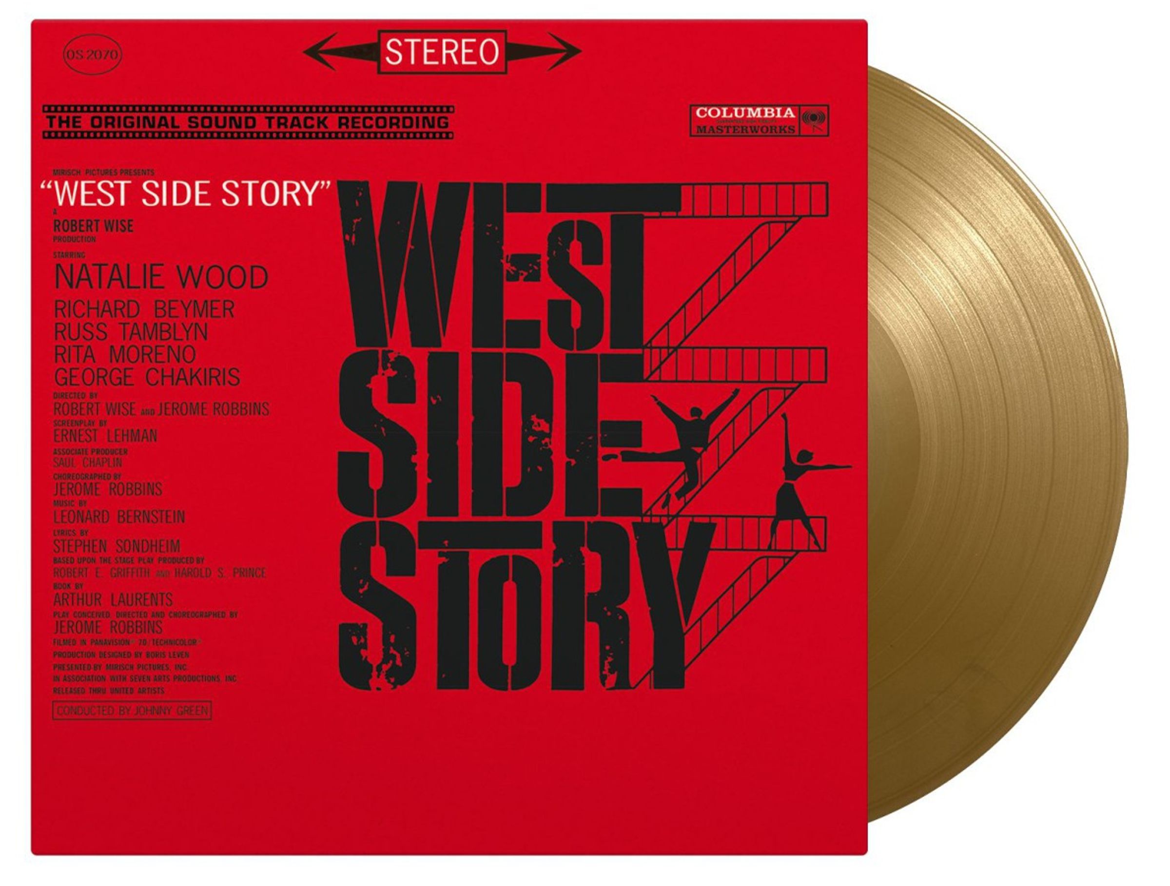Leonard Bernstein – West Side Story (180g) (Limited Numbered Edition) (Gold Vinyl) — barcode 8719262025271