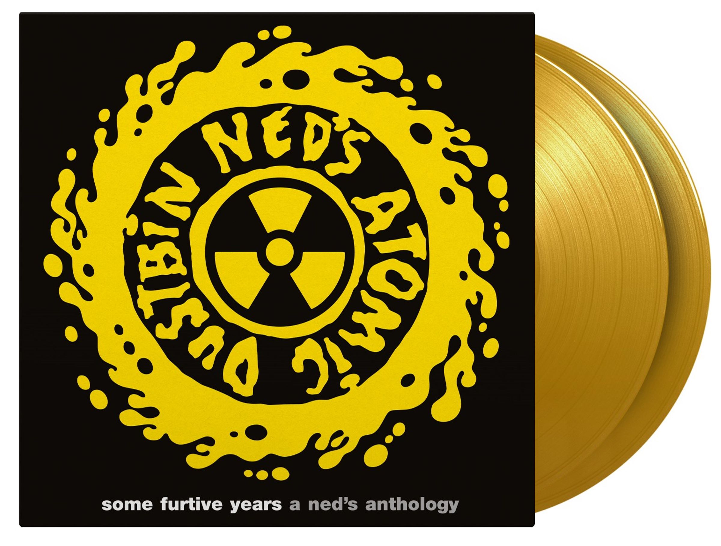 Ned's Atomic Dustbin – Some Furtive Years - A Ned's Anthology (180g) (Limited Numbered Edition) (Yellow Flame Vinyl) — barcode 8719262027817