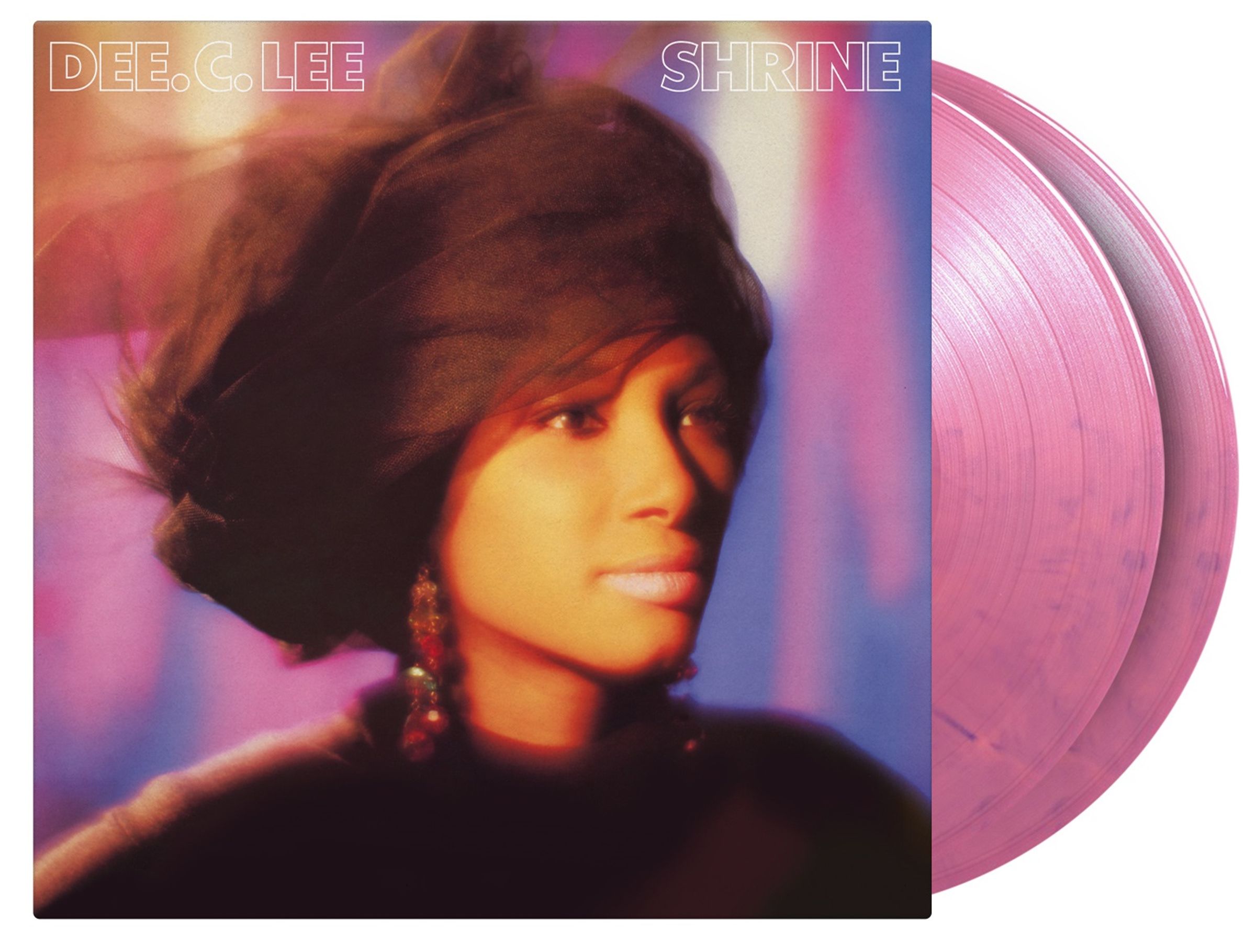 Dee C. Lee – Shrine (180g) (Limited Numbered Expanded Edition) (Pink & Purple Marbled Vinyl) — barcode 8719262027831