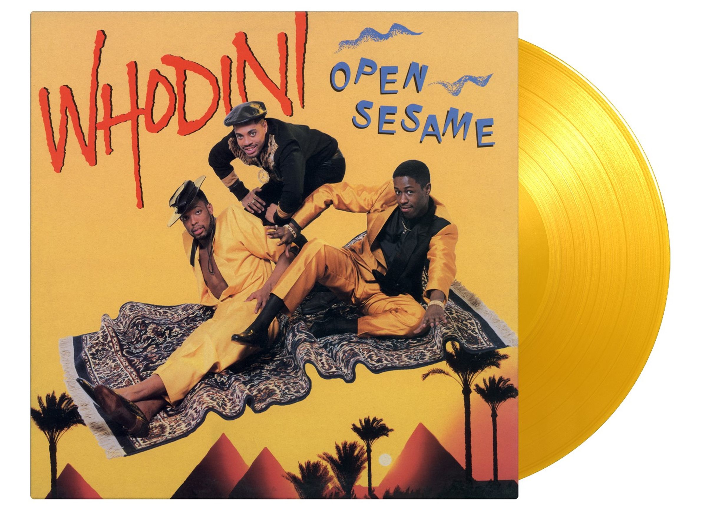 Whodini – Open Sesame (180g) (Limited Numbered Edition) (Translucent Yellow Vinyl) — barcode 8719262028258
