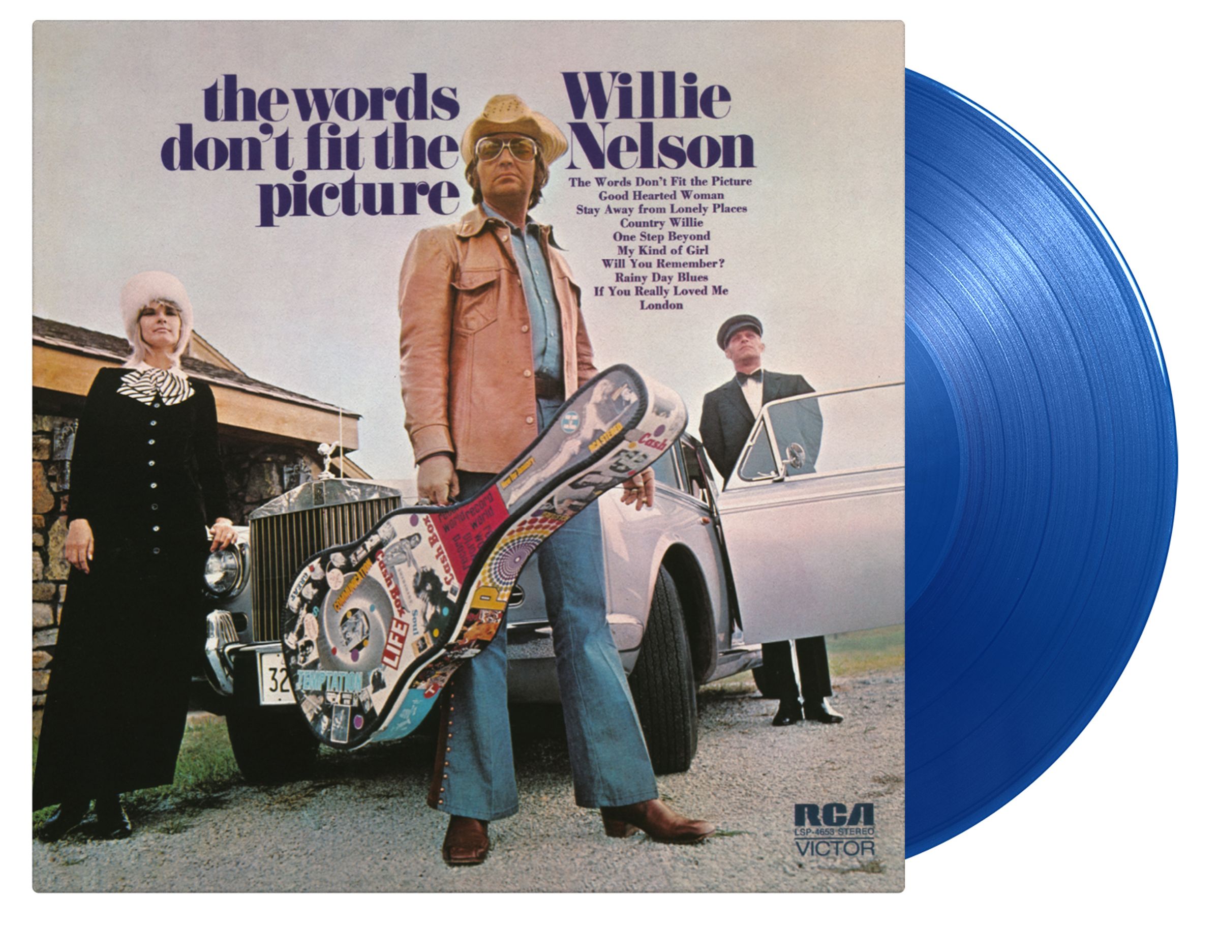 Willie Nelson – The Words Don't Fit The Picture (180g) (Limited Numbered Edition) (Translucent Blue Vinyl) — barcode 8719262030534