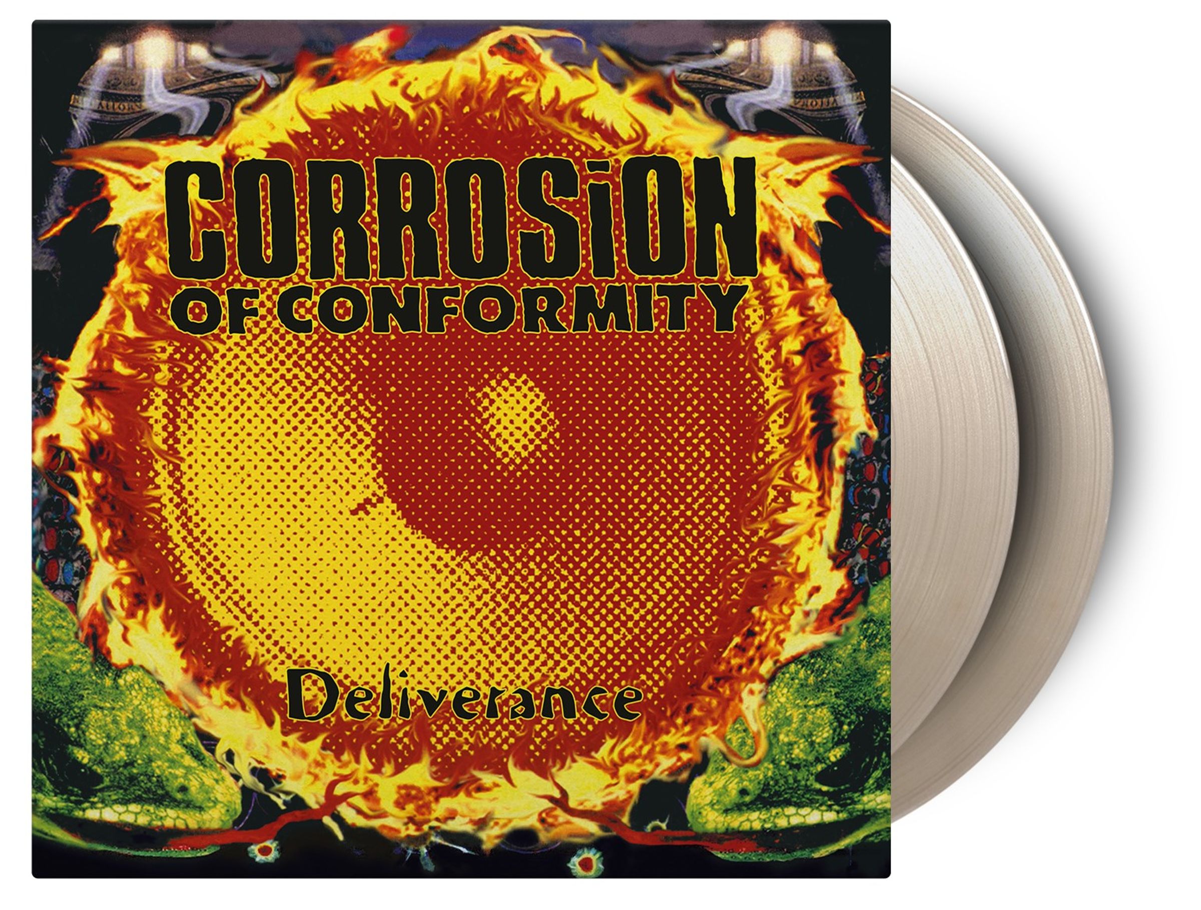 Corrosion Of Conformity – Deliverance (30th Anniversary) (180g) (Limited Numbered Edition) (Crystal Clear Vinyl) — barcode 8719262030749