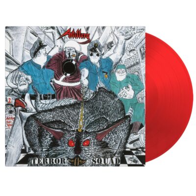 Artillery – Terror Squad (180g) (Limited Numbered Edition) (Translucent Red Vinyl) — barcode 8719262031081