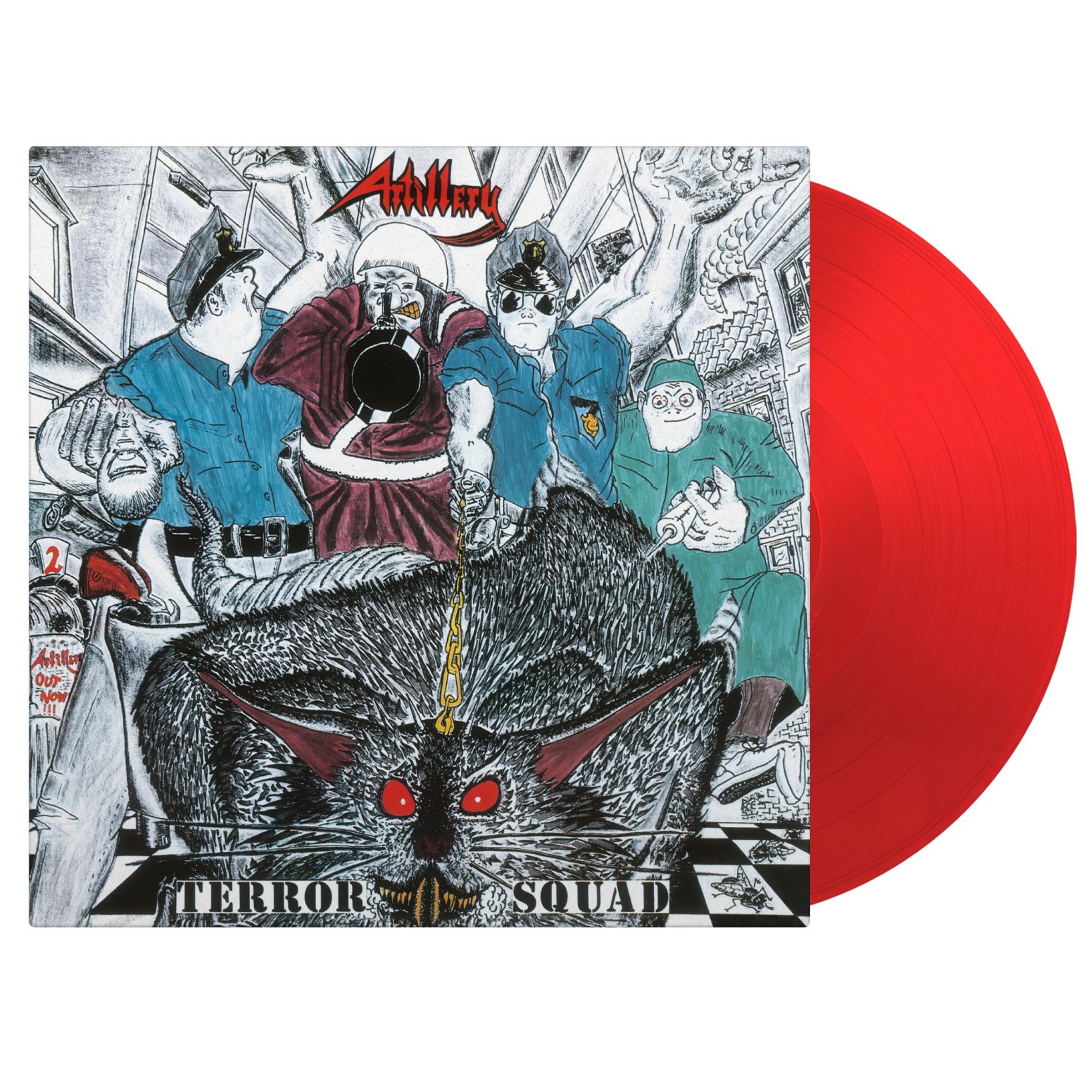 Artillery – Terror Squad (180g) (Limited Numbered Edition) (Translucent Red Vinyl) — barcode 8719262031081